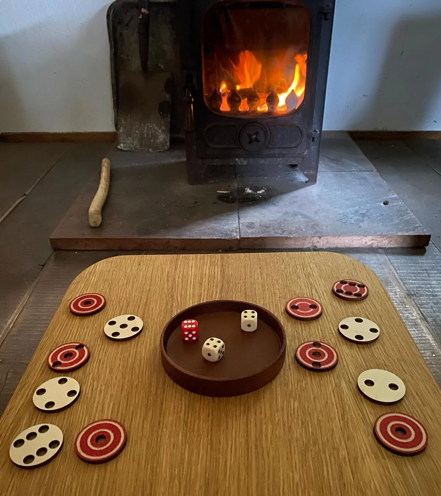 Player on the rights go. What&rsquo;s your move? 🎲 🎲 🎲 . #perukegames #dicegame #dicegames #tabletopgames #games #indiegames #madeintheuk #playgames #fungames #dice ##indie #smallbusiness #game #travelgames #cotswolds #cirencester #travelling