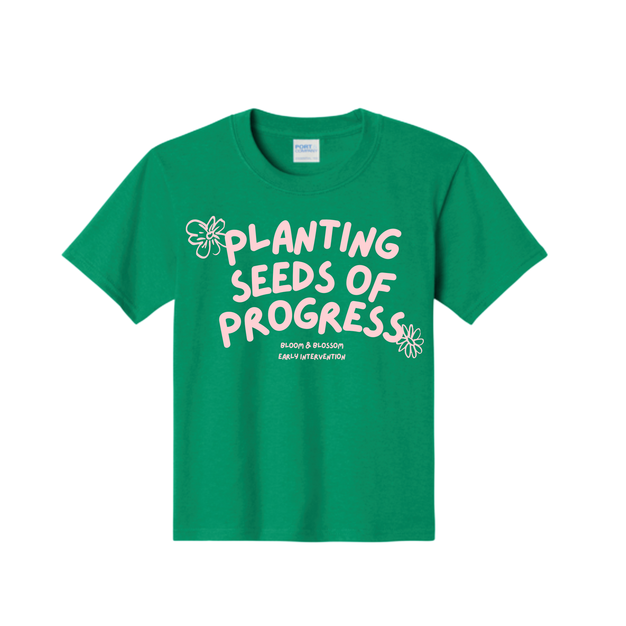 Toddler & Kids Green Planting Seeds of Progress