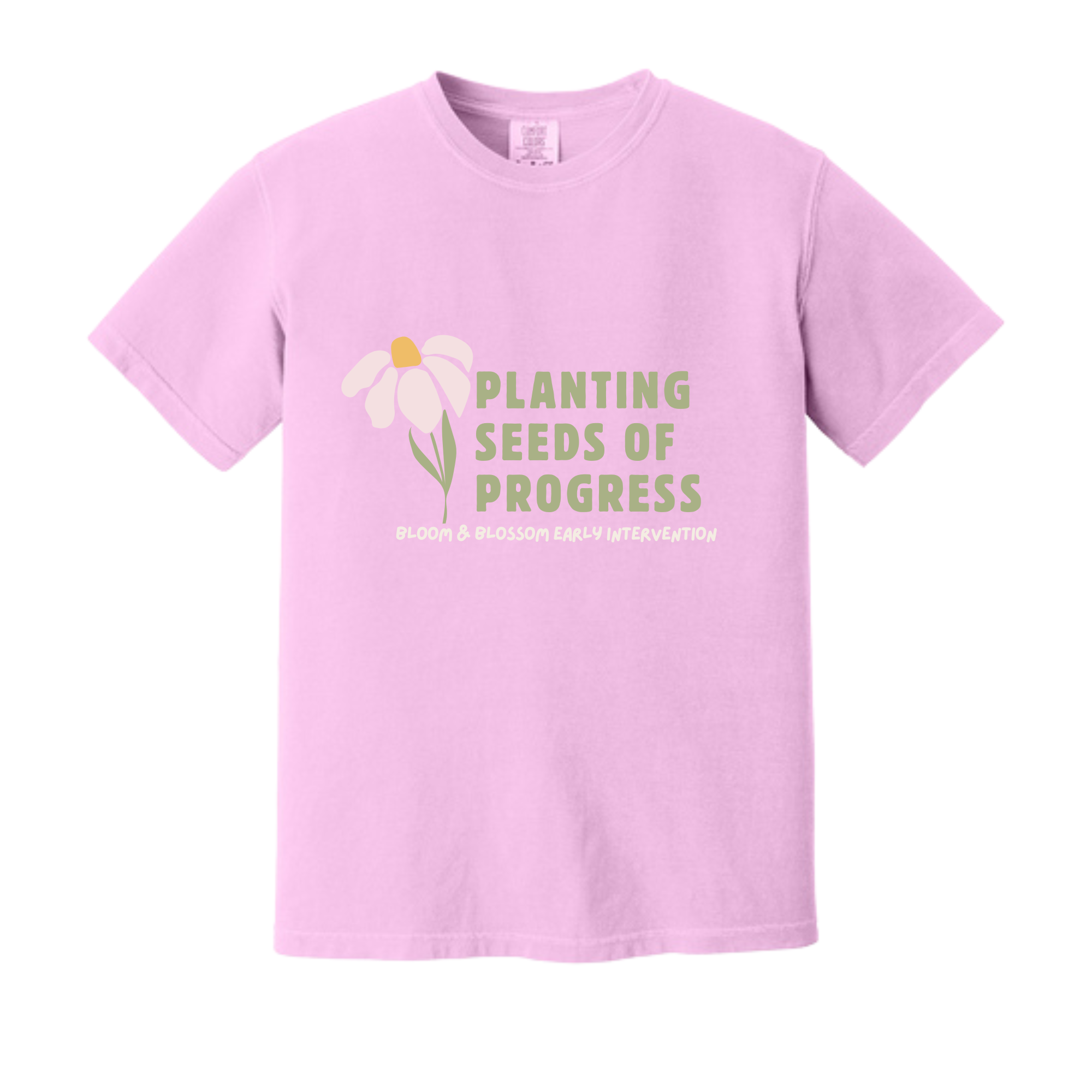 Adult Purple Planting Seeds of Progress