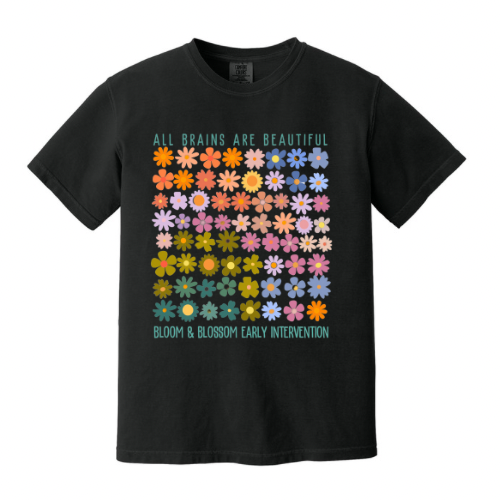 Adult All Brains Are Beautiful Floral