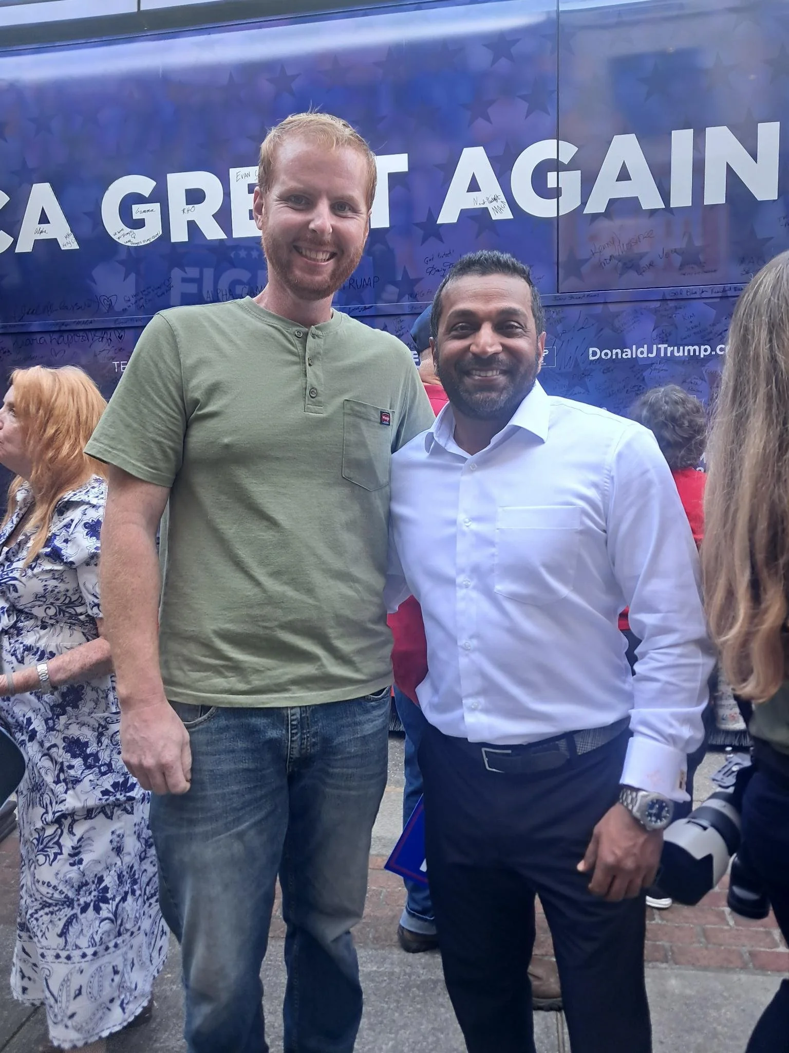 ERA VP David with FBI Director Kash Patel