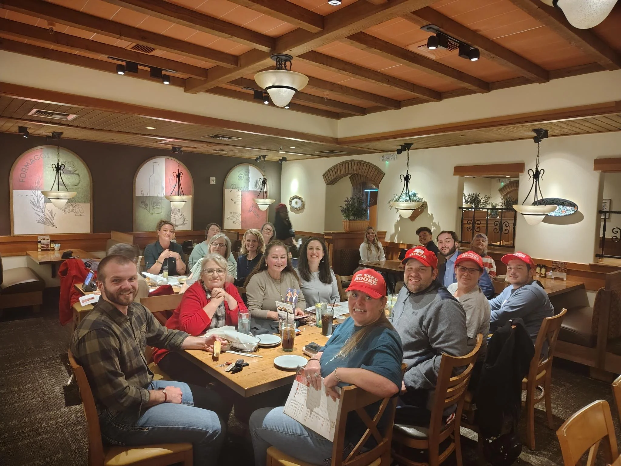 ERA members at a community meetup
