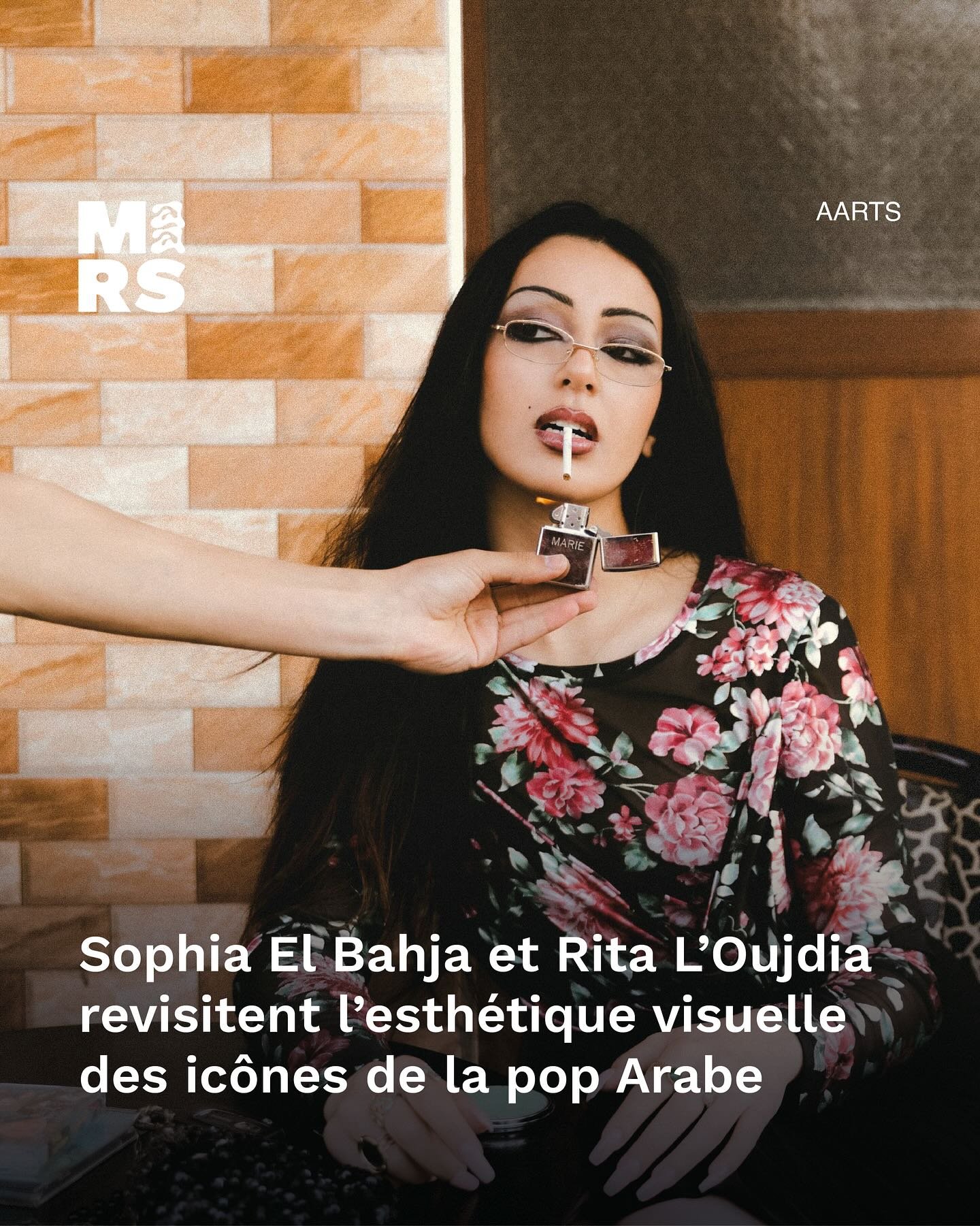 @sophiaelbahja et @ritaloujdia revisitent l&rsquo;esth&eacute;tique visuelle des ic&ocirc;nes de la pop Arabe avec la s&eacute;rie A Glamorous Recognition of Arab Feminity

Photography &amp; Editing @sophiaelbahja

In frame @ritaloujdia 

Stylist @le