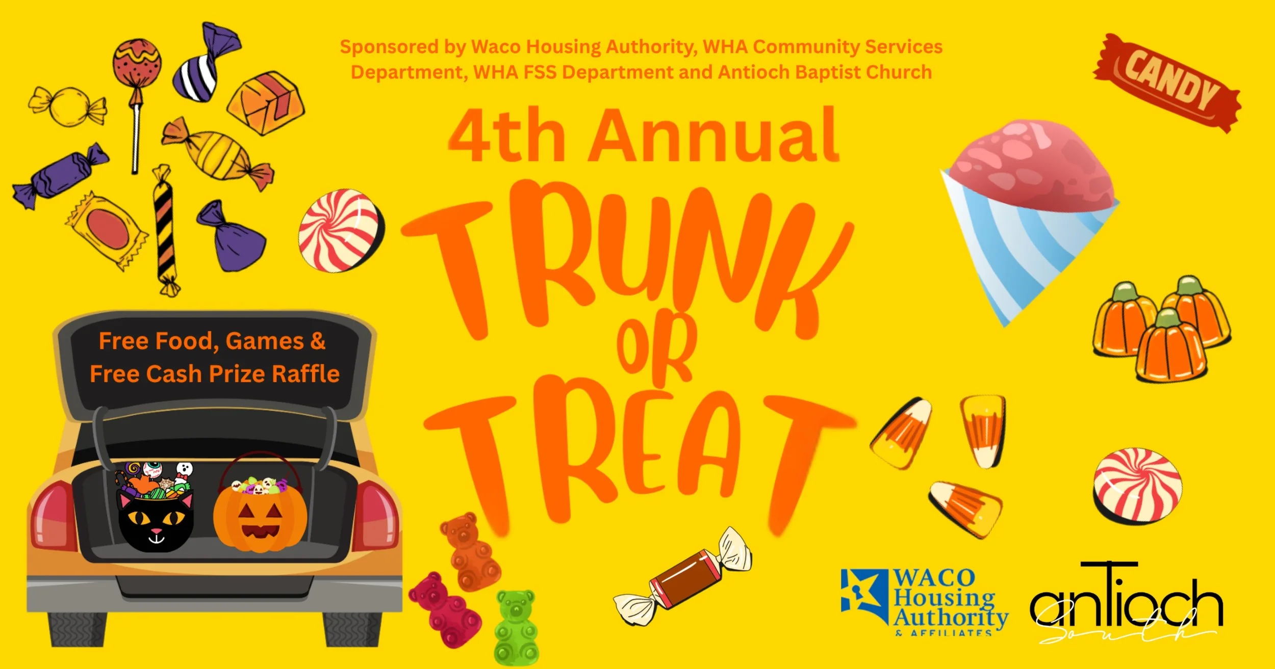 Waco Housing Authority Trunk or Treat