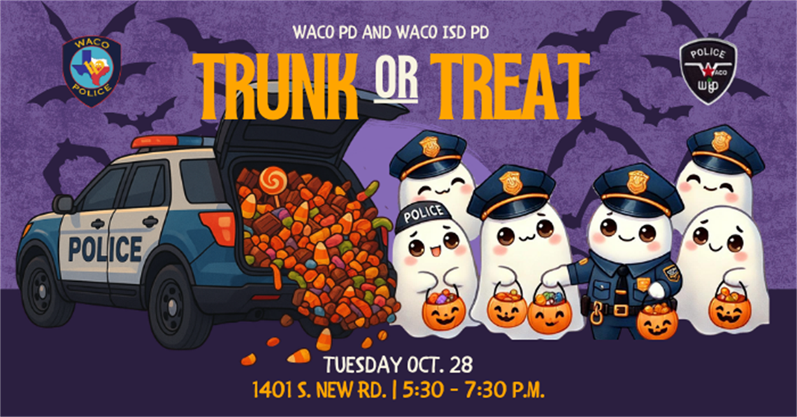 Waco PD & Waco ISD PD Trunk or Treat