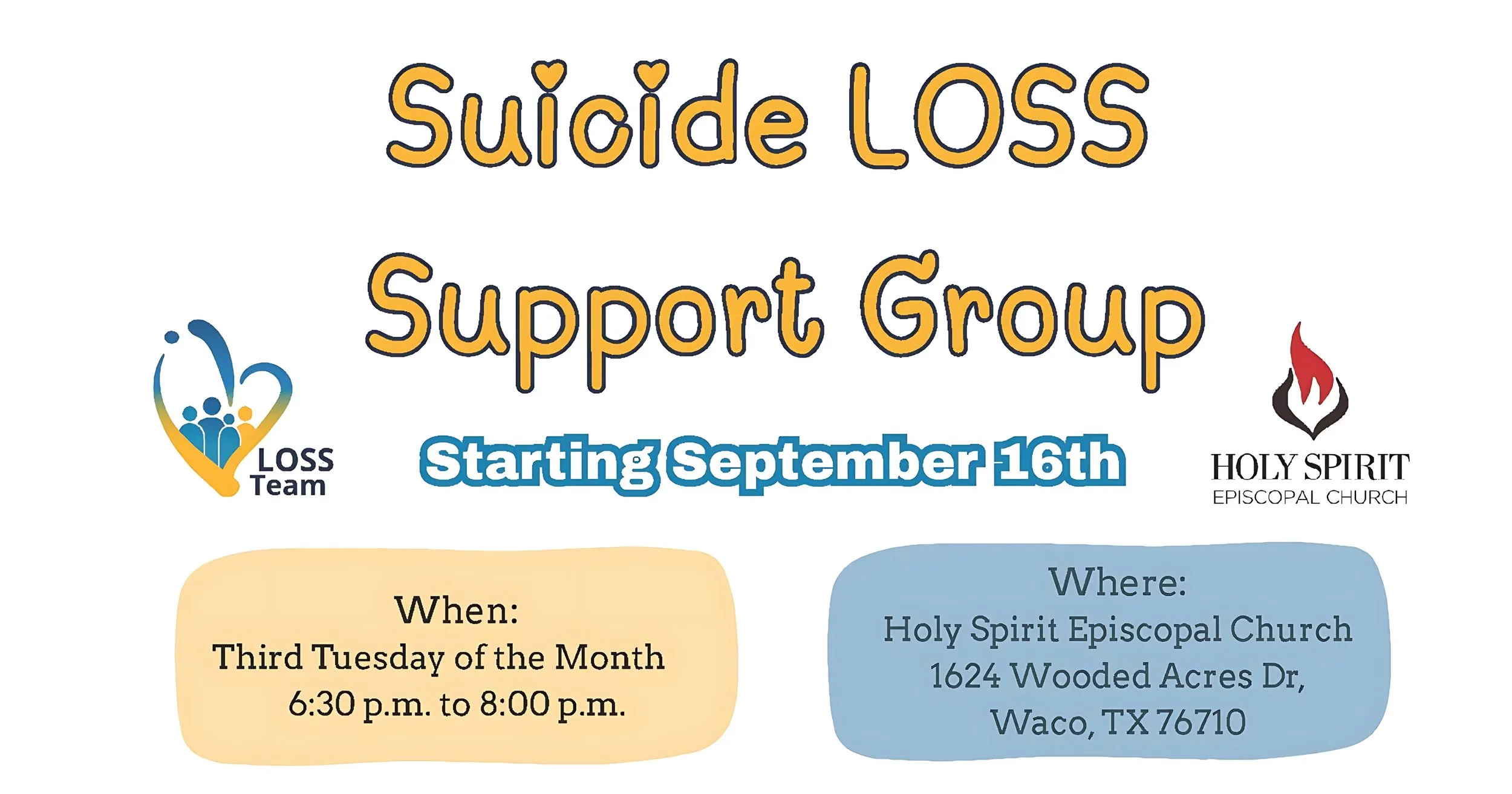 Suicide LOSS Support Group - October 2025
