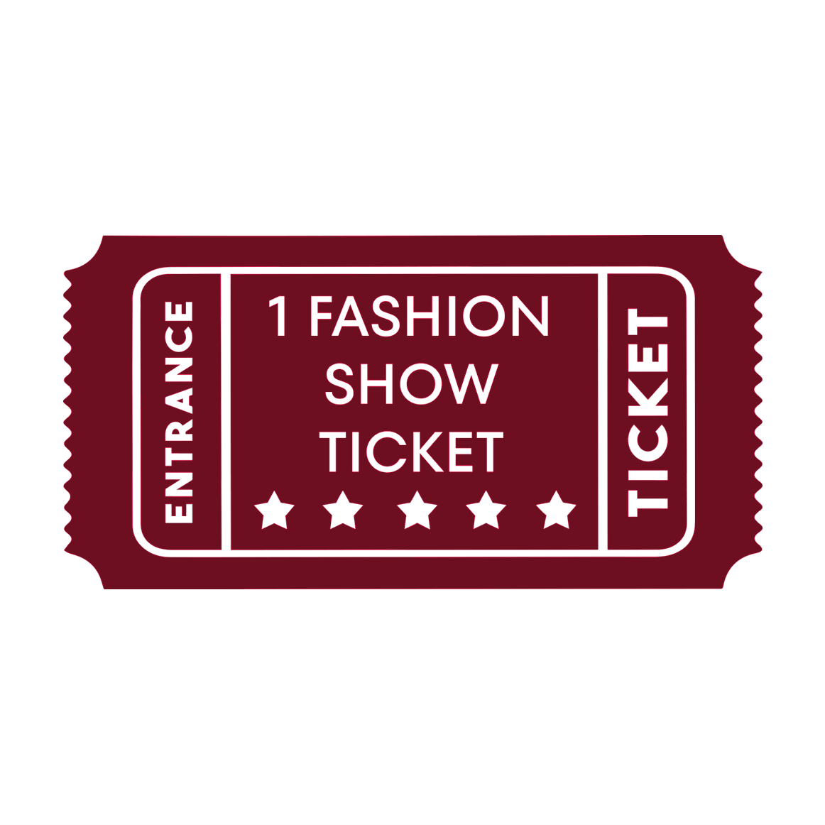 Fashion Show Ticket