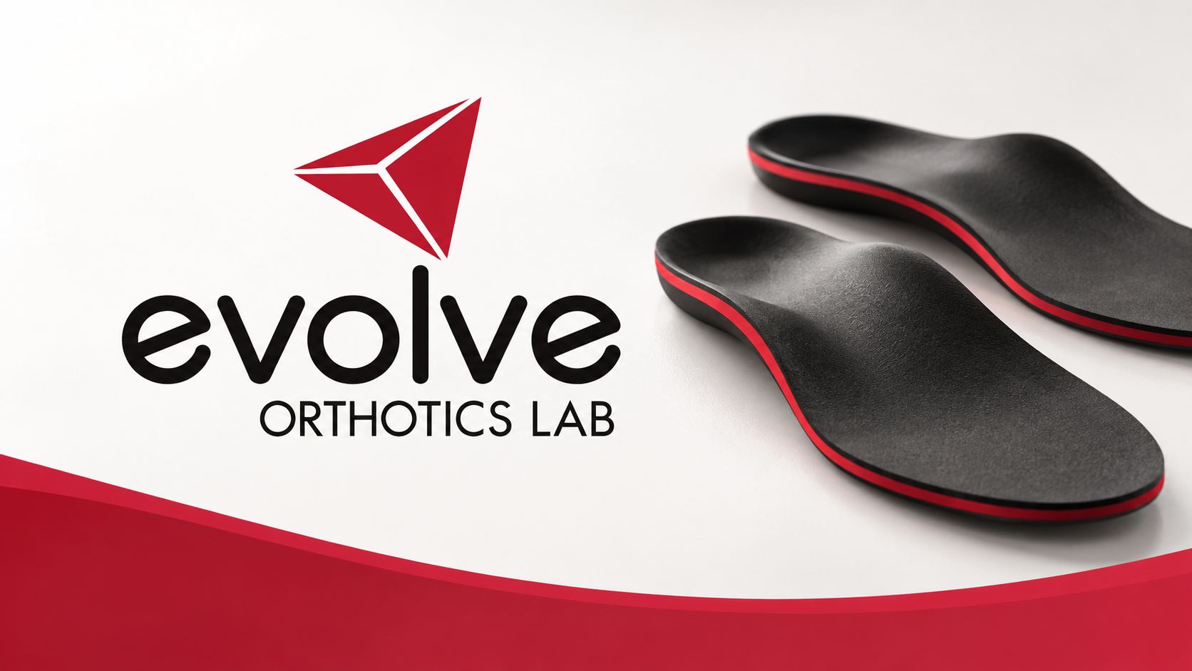 Custom foot orthotics made by Evolve Orthotics Lab for 416 Physio