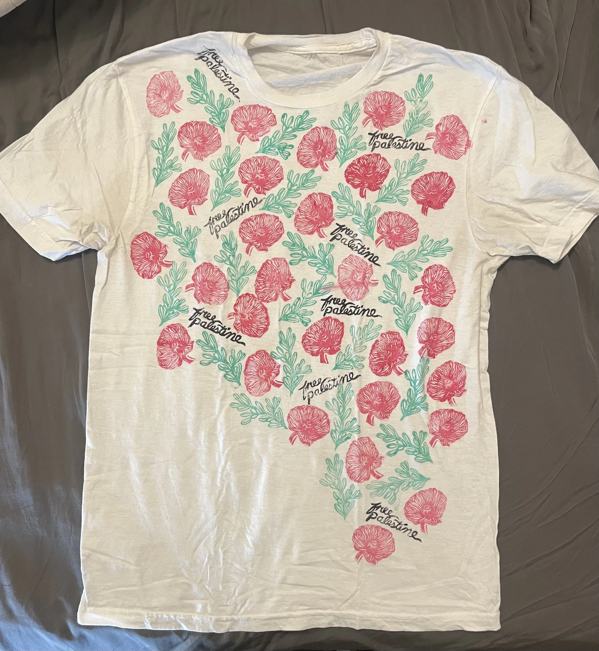 Free Palestine Handmade Shirt