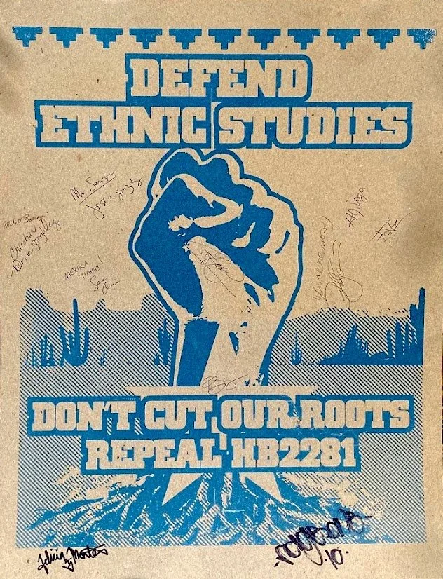 Defend Ethnic Studies Poster (signed)