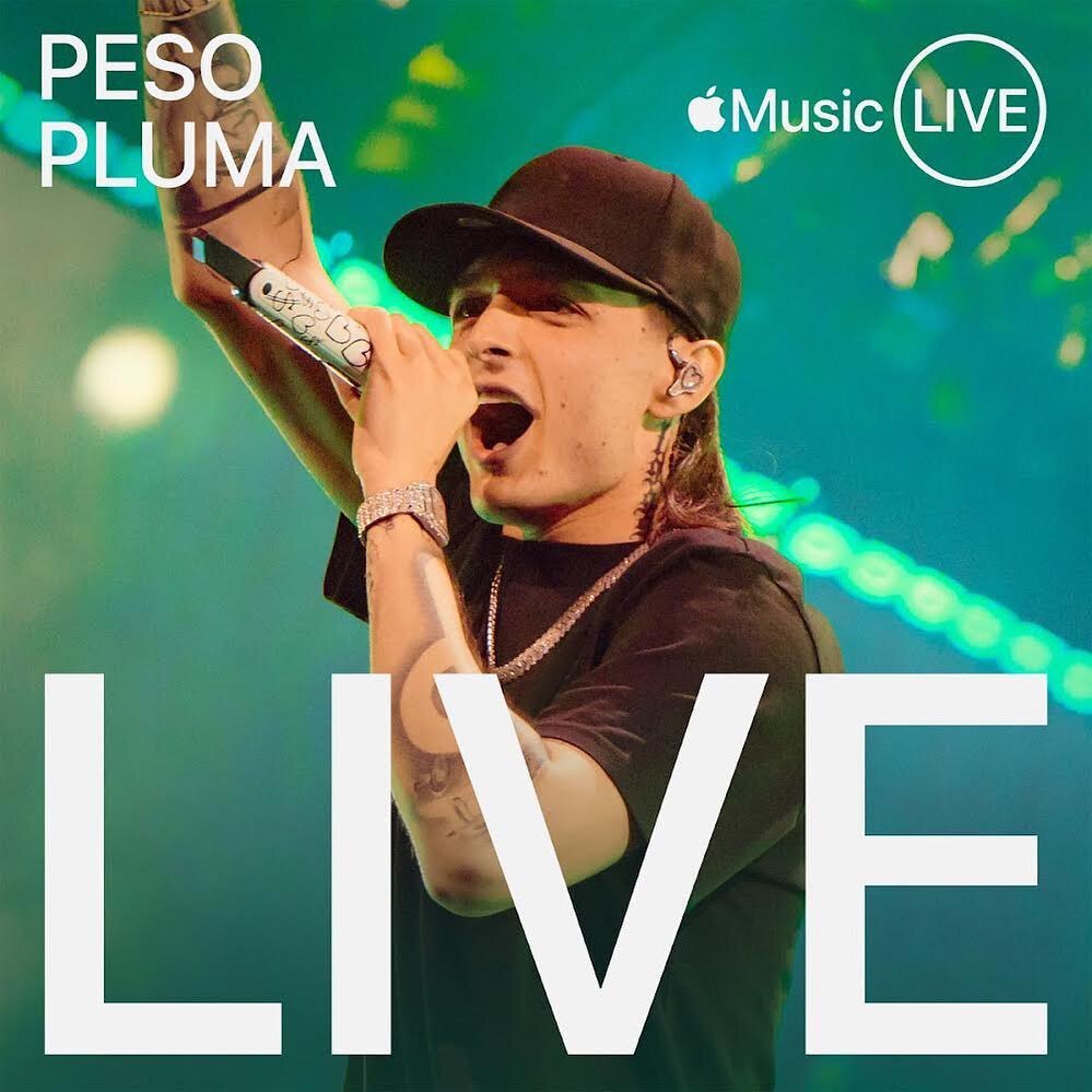 Peso Pluma epic Honda Center performance in Anaheim hits Apple TV+ .&nbsp; Recorded and mixed by our team Gus, Justin, and Phil.

Big thanks to @veikkofuhrmann !