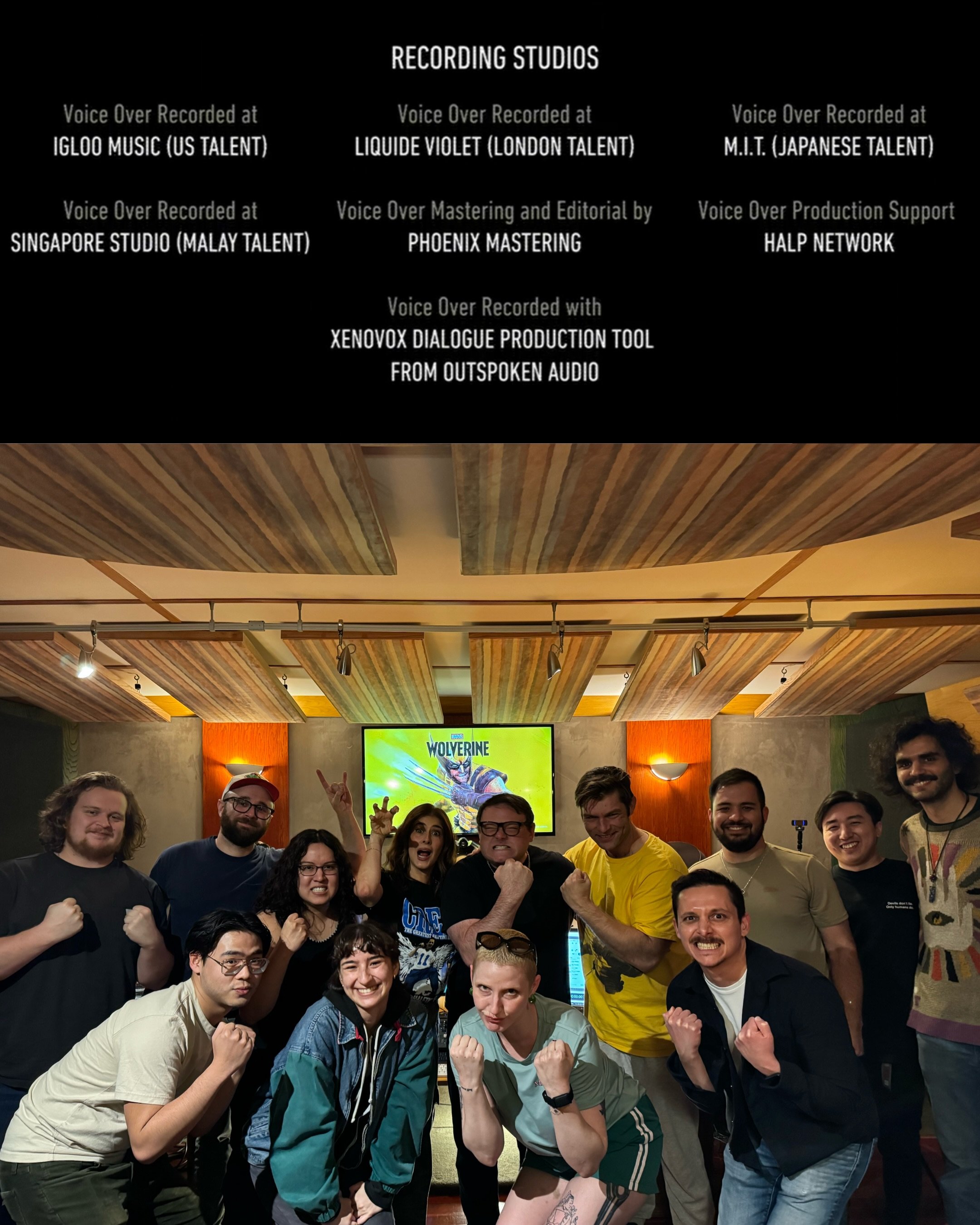 🔪 RAAAAAGGHH!! (Wolverine voice) 🔪

After 4 years of sunshine, claws, and excessive body hair in Studio C, Marvel&rsquo;s Wolverine is yours on PS5! 

🎮 Dialogue recorded by Thea, Yoav, and Max with the consummate support of Krishna, Kyulee, Madi,