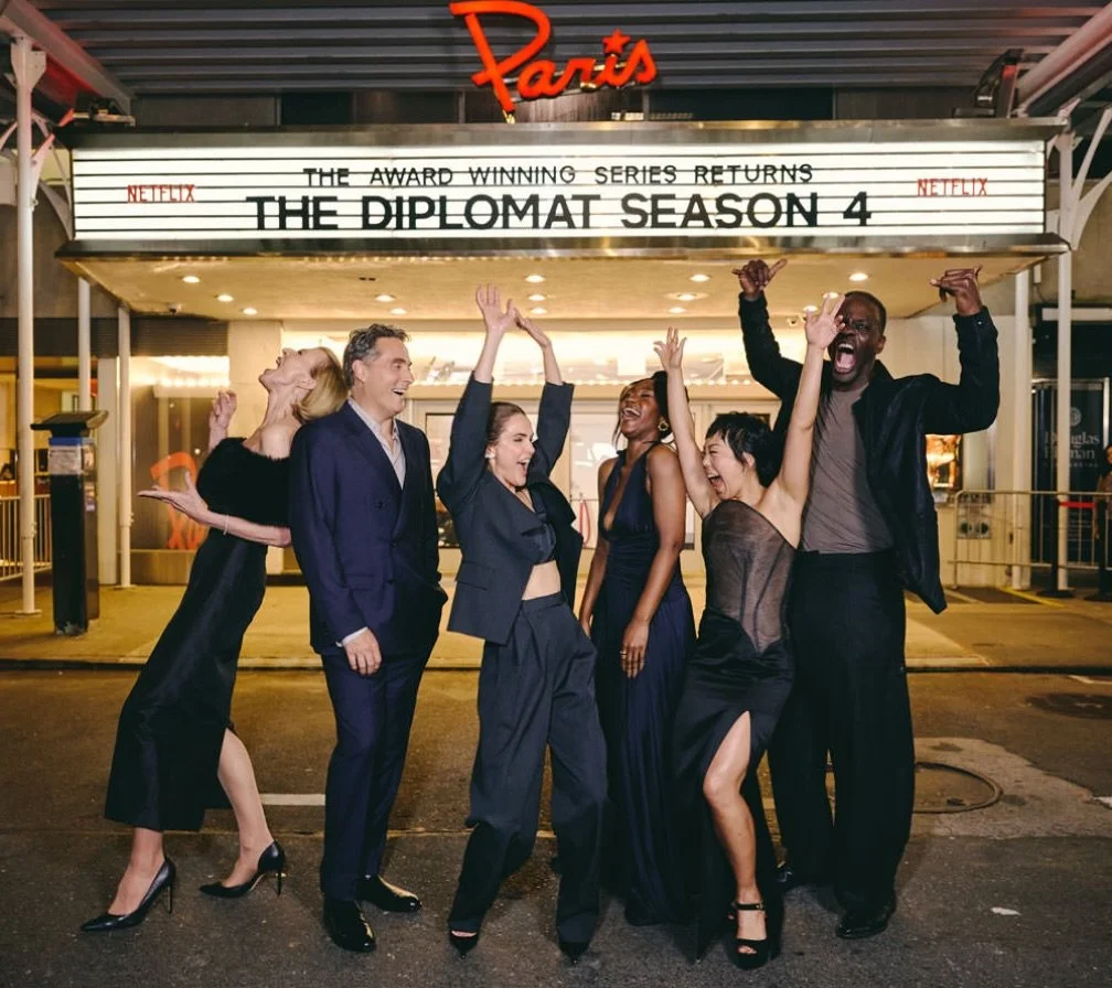 Season 4 of The Diplomat is out today on Netflix!

Music by Marcelo Zarvos, score mixed by Erich &amp; Phil with help from Thea, Matt, Krishna, Jay, Max, and Caleb.

Thank you to Marcelo, Jason, and the rest of the music team for having us along for 