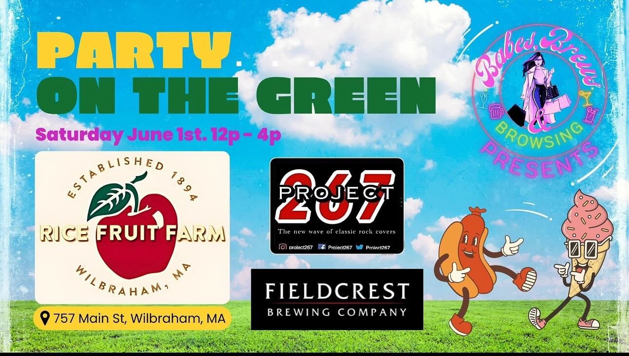 Be sure to mark your calendars for another great event we are pouring at! #localssupportinglocals #wilbraham https://facebook.com/events/s/party-on-the-green-babes-editi/2141099206282959/