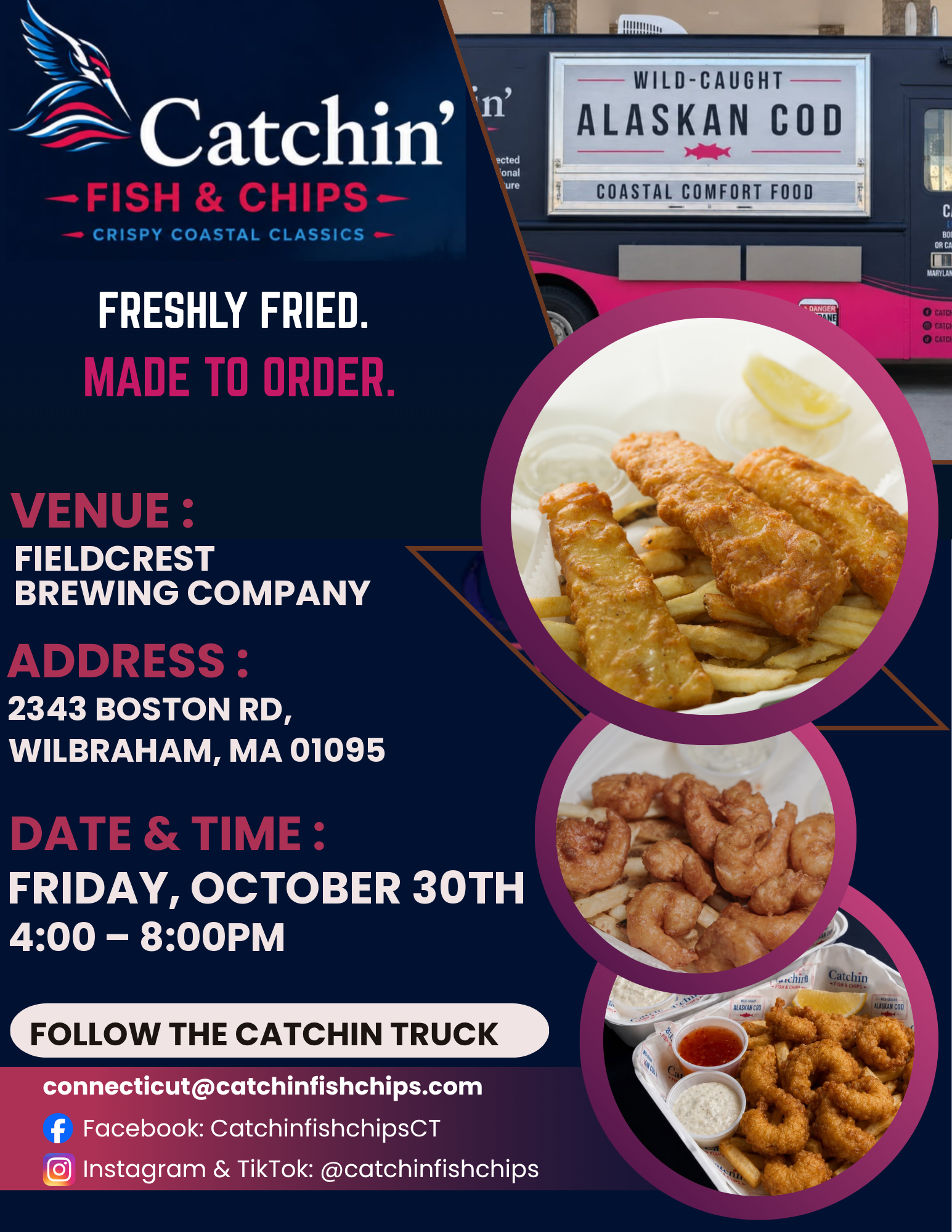 Catchin’ Fish & Chips Food Truck — Wilbraham