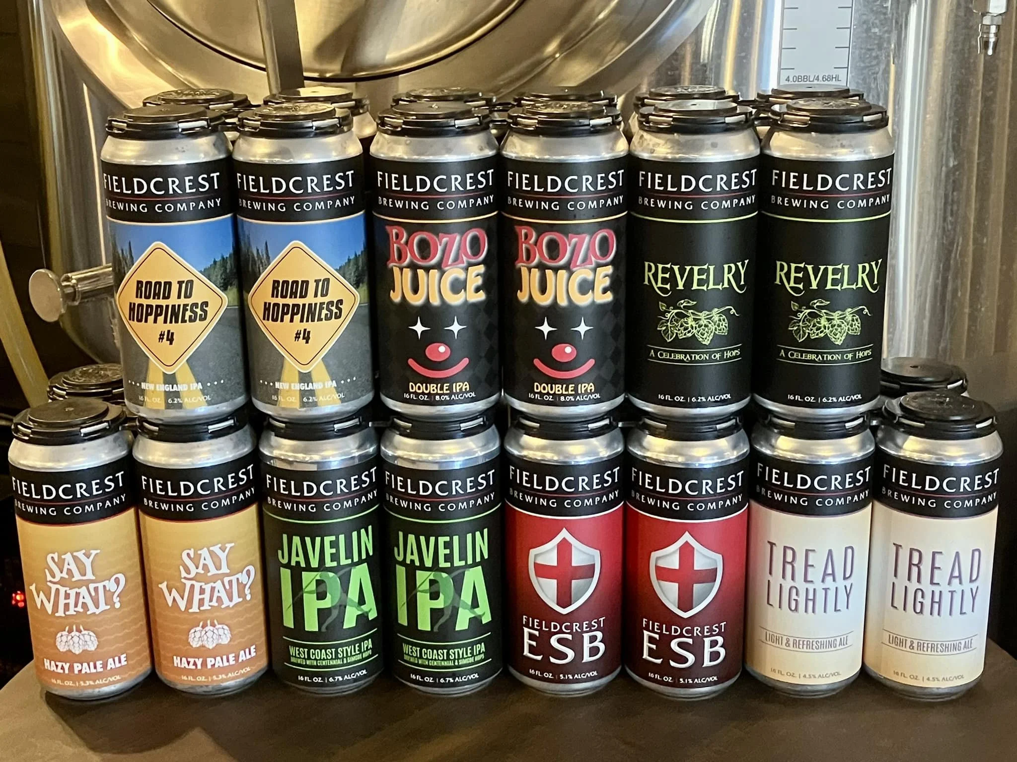 Beer ToGo — Fieldcrest Brewing Company