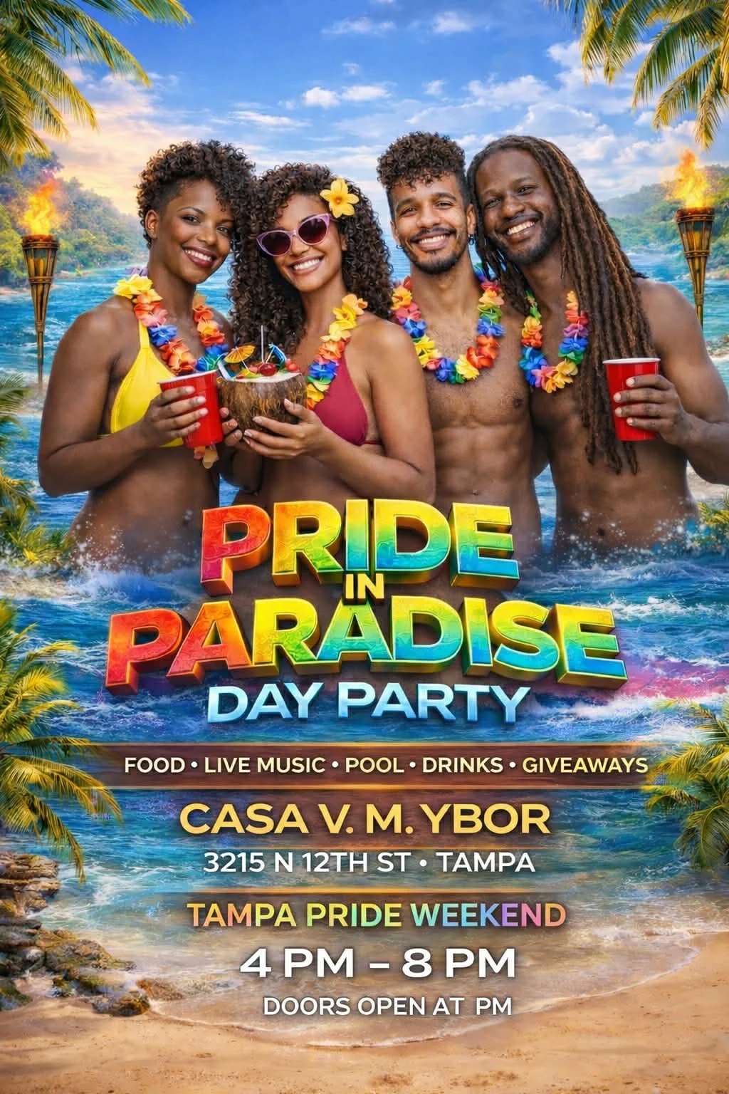 Pride In Paradise Day Party: Tampa Pride Weekend