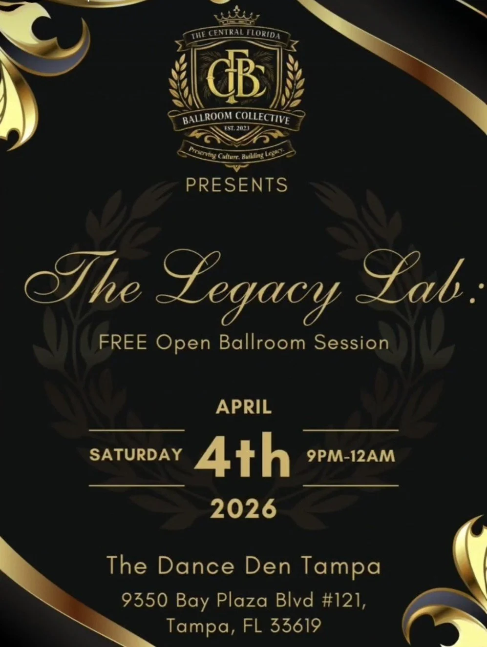 Legacy Lab: Free Open Session