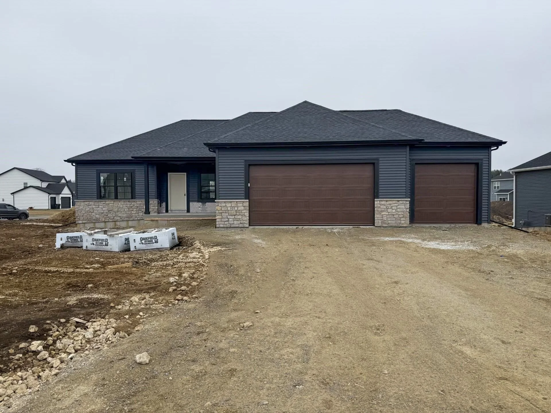 new construction home for sale Tower Hill Estates subdivision Milton WI