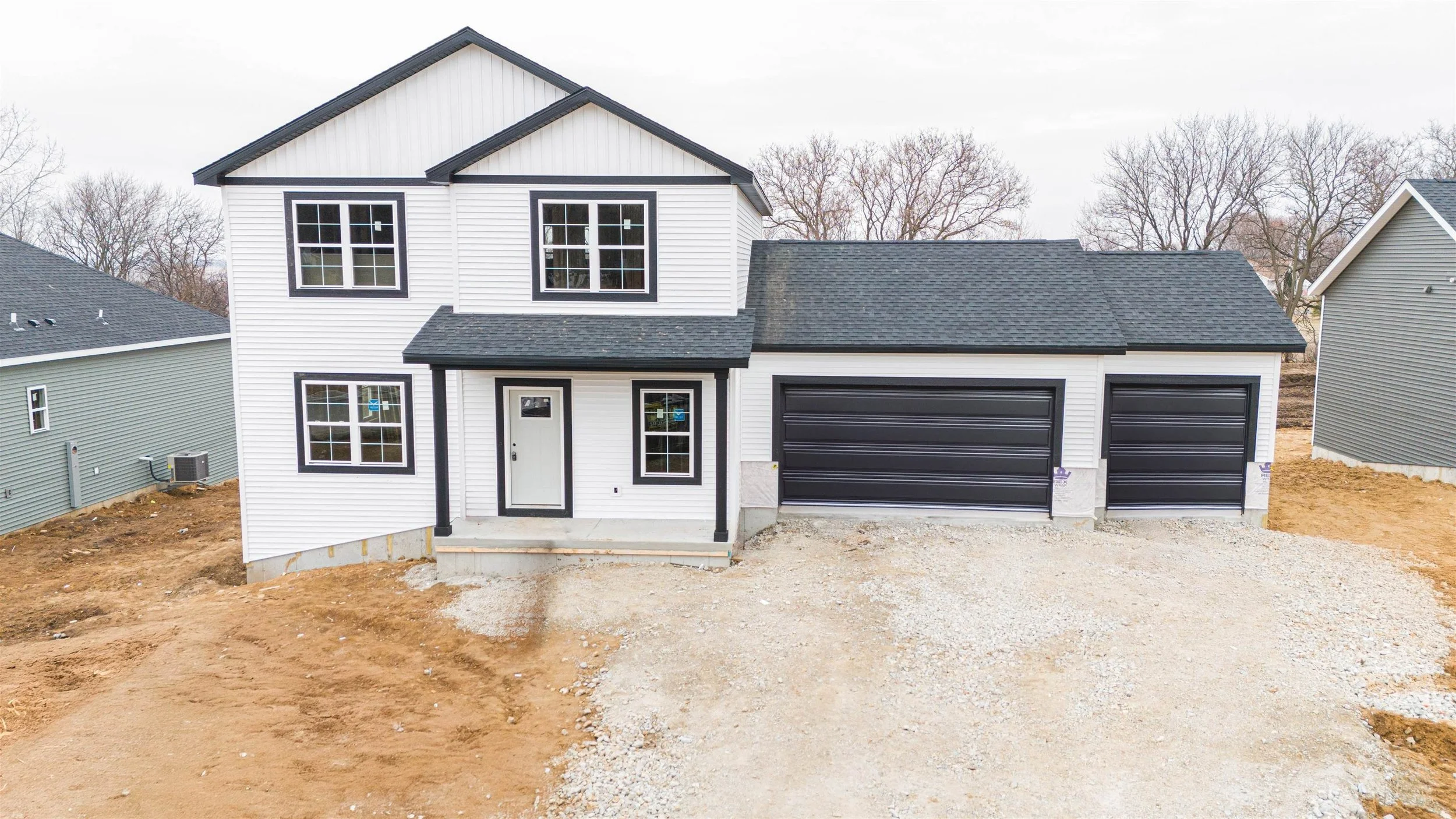 new construction home for sale Rime Ridge subdivision Orfordville WI