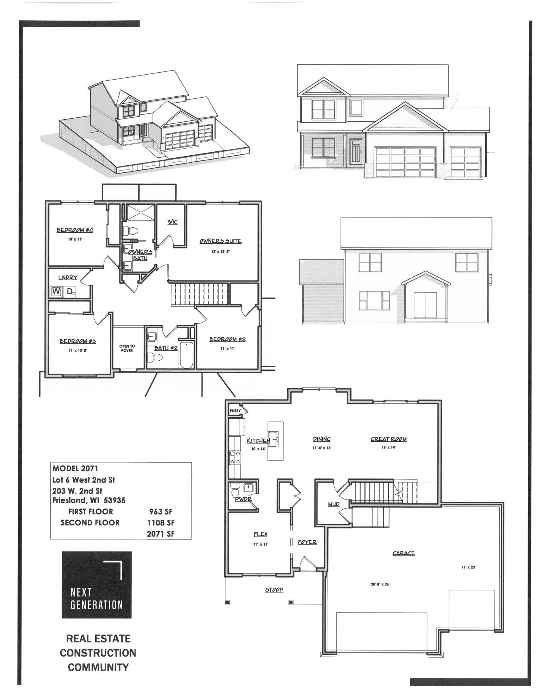 203 2nd St, Friesland, WI 53935