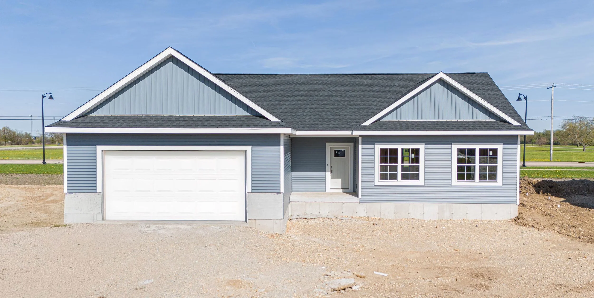 new construction home for sale Prairie Corners subdivision Beloit WI
