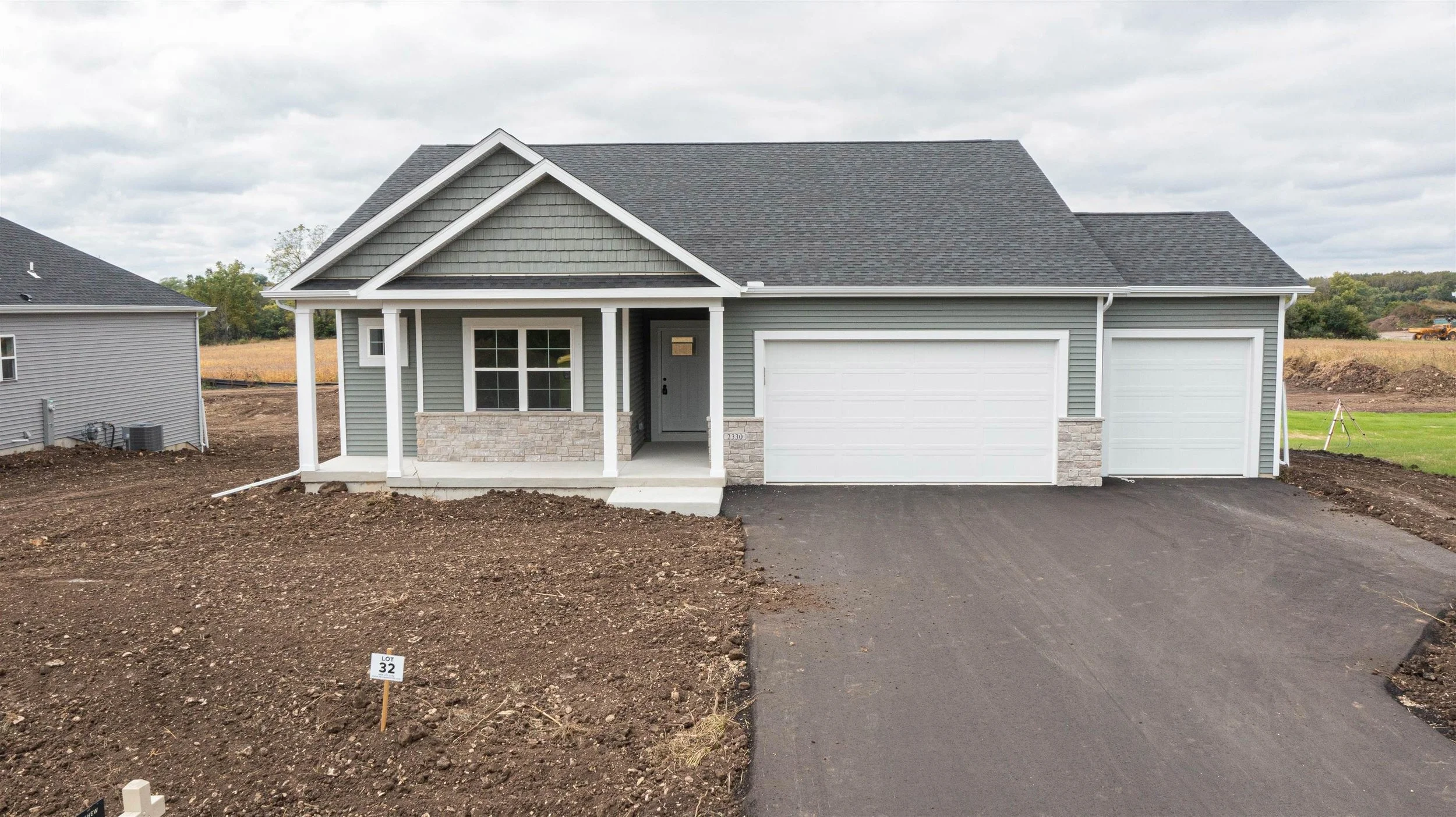New construction homes for sale Riverstone subdivision Beloit, WI