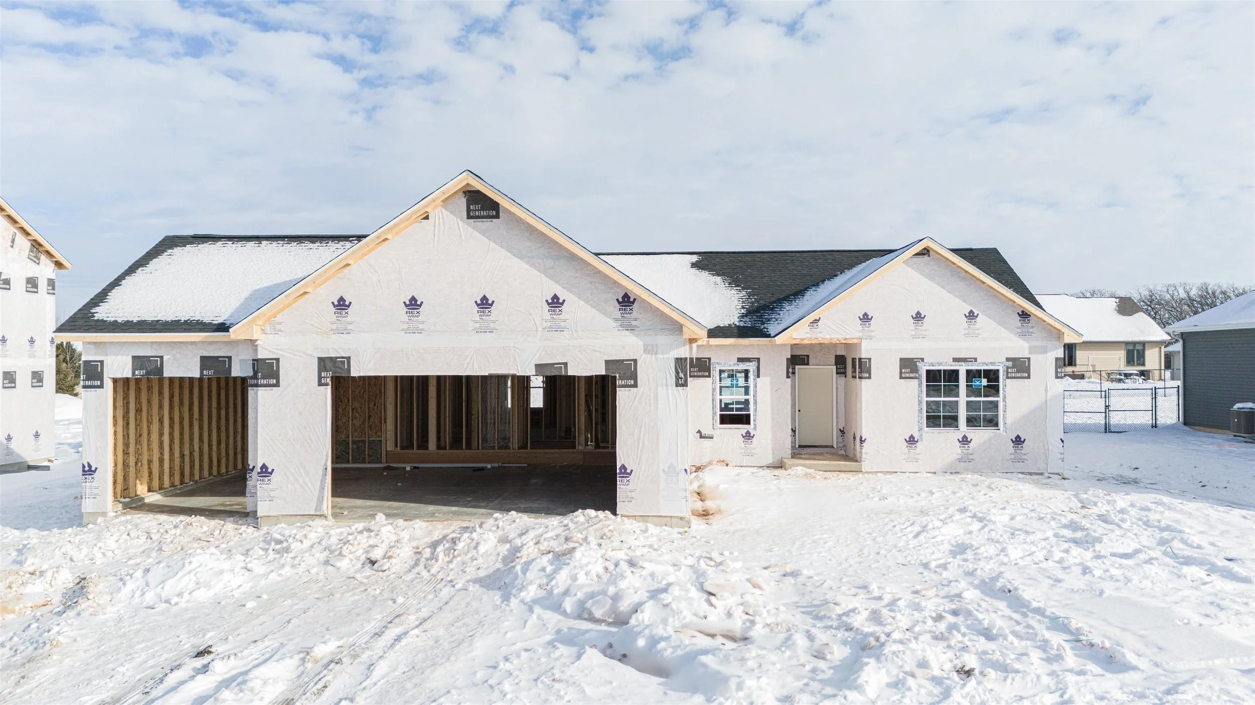 new construction home for sale Tower Hill Estates subdivision Milton WI
