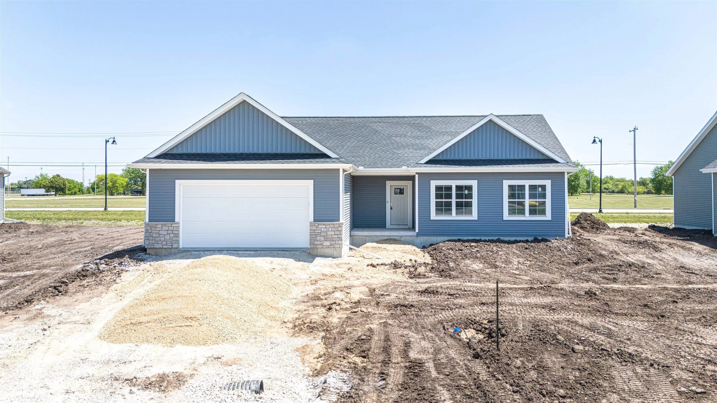 new construction home for sale Prairie Corners subdivision Beloit WI