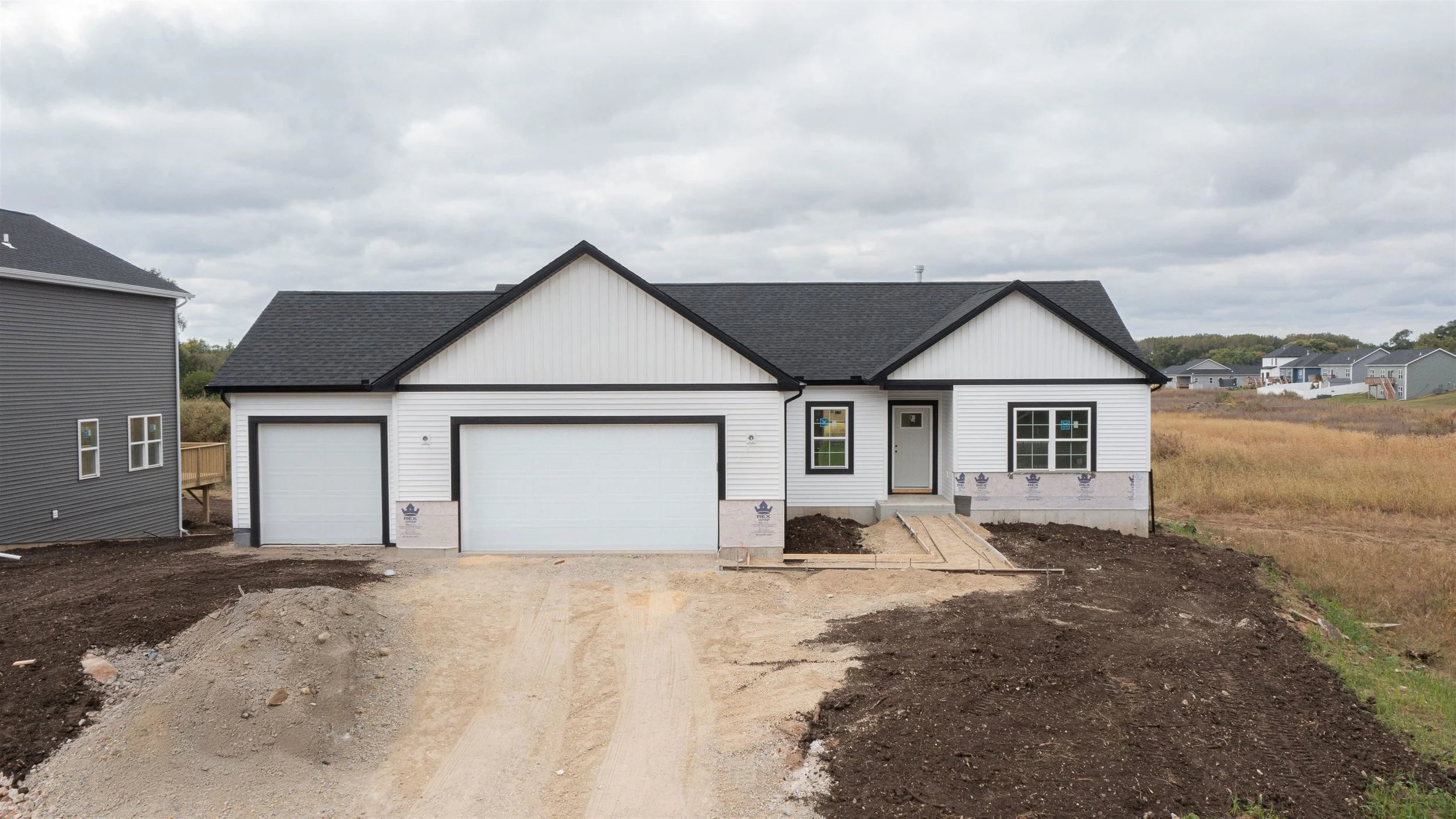 New construction homes for sale Riverstone subdivision Beloit, WI