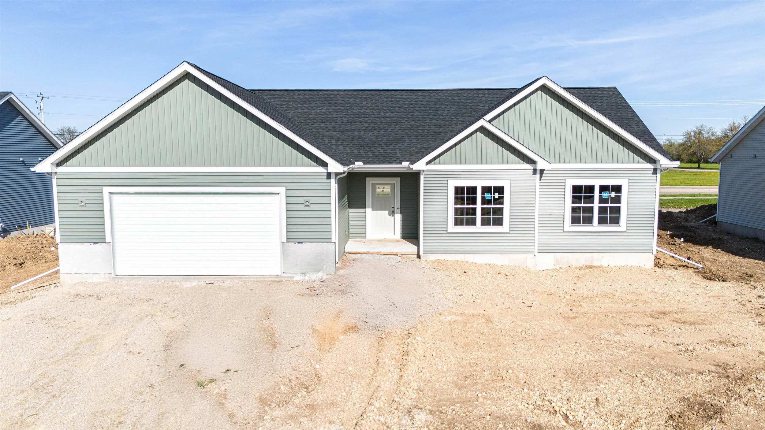 new construction home for sale Prairie Corners subdivision Beloit WI