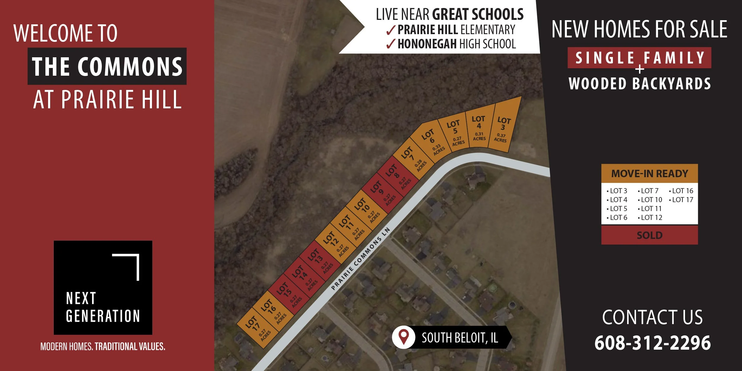 new home construction for sale Prairie Hill South Beloit IL