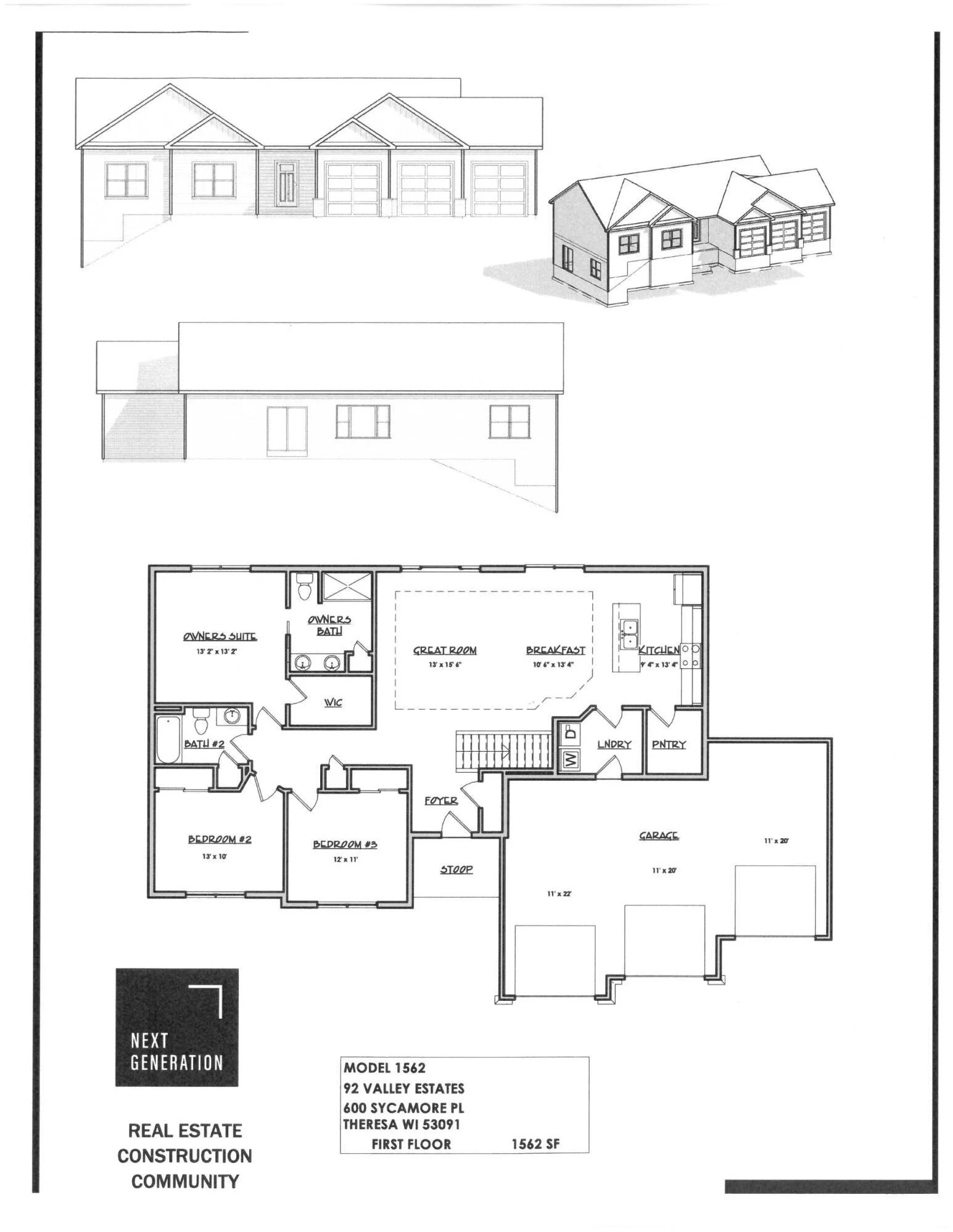 600 Sycamore Place, Theresa, WI 53091