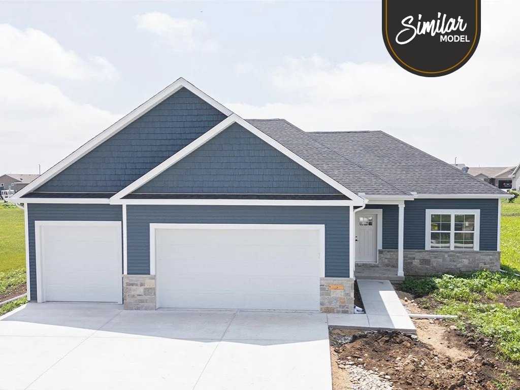new construction home for sale The Commons at Prairie Hill subdivision South Beloit IL