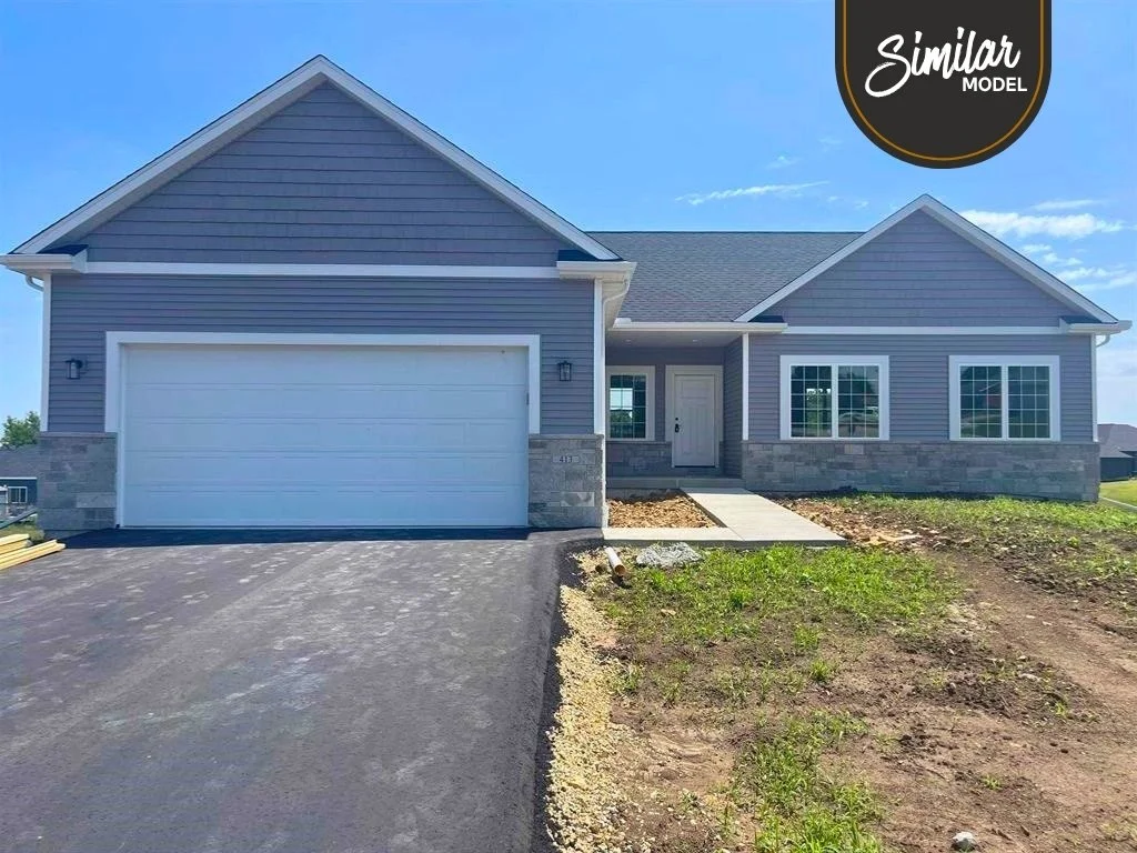new construction home for sale Prairie Corners subdivision Beloit WI