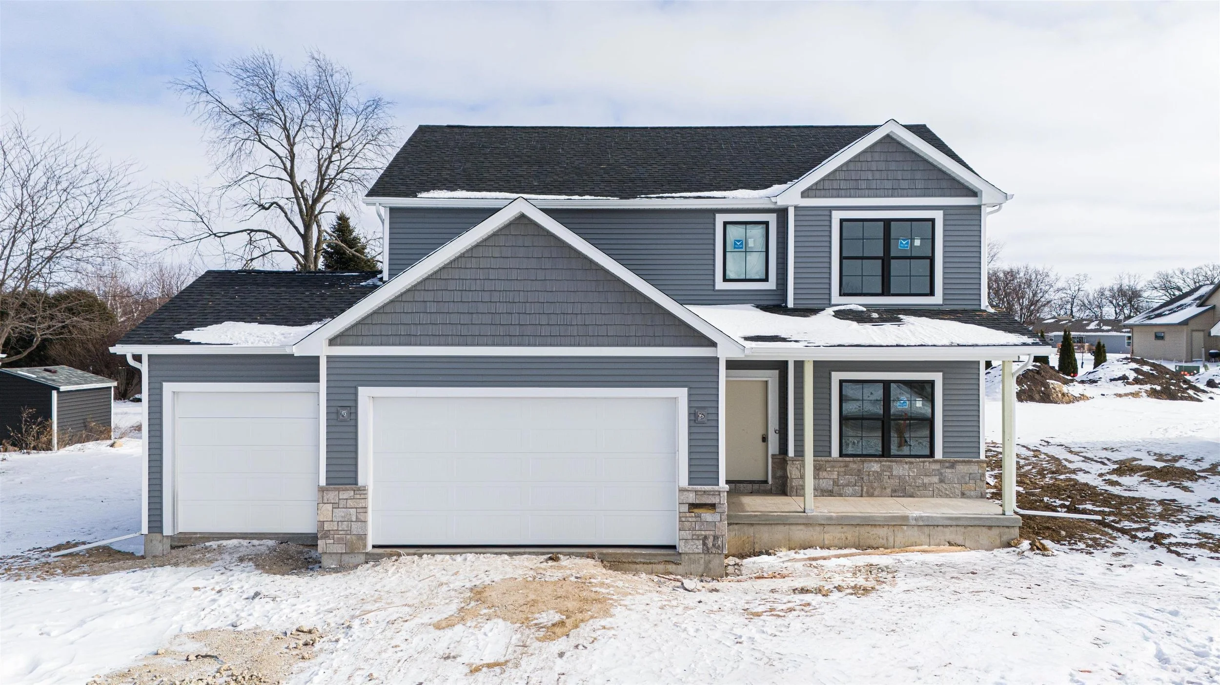 new construction home for sale Tower Hill Estates subdivision Milton WI