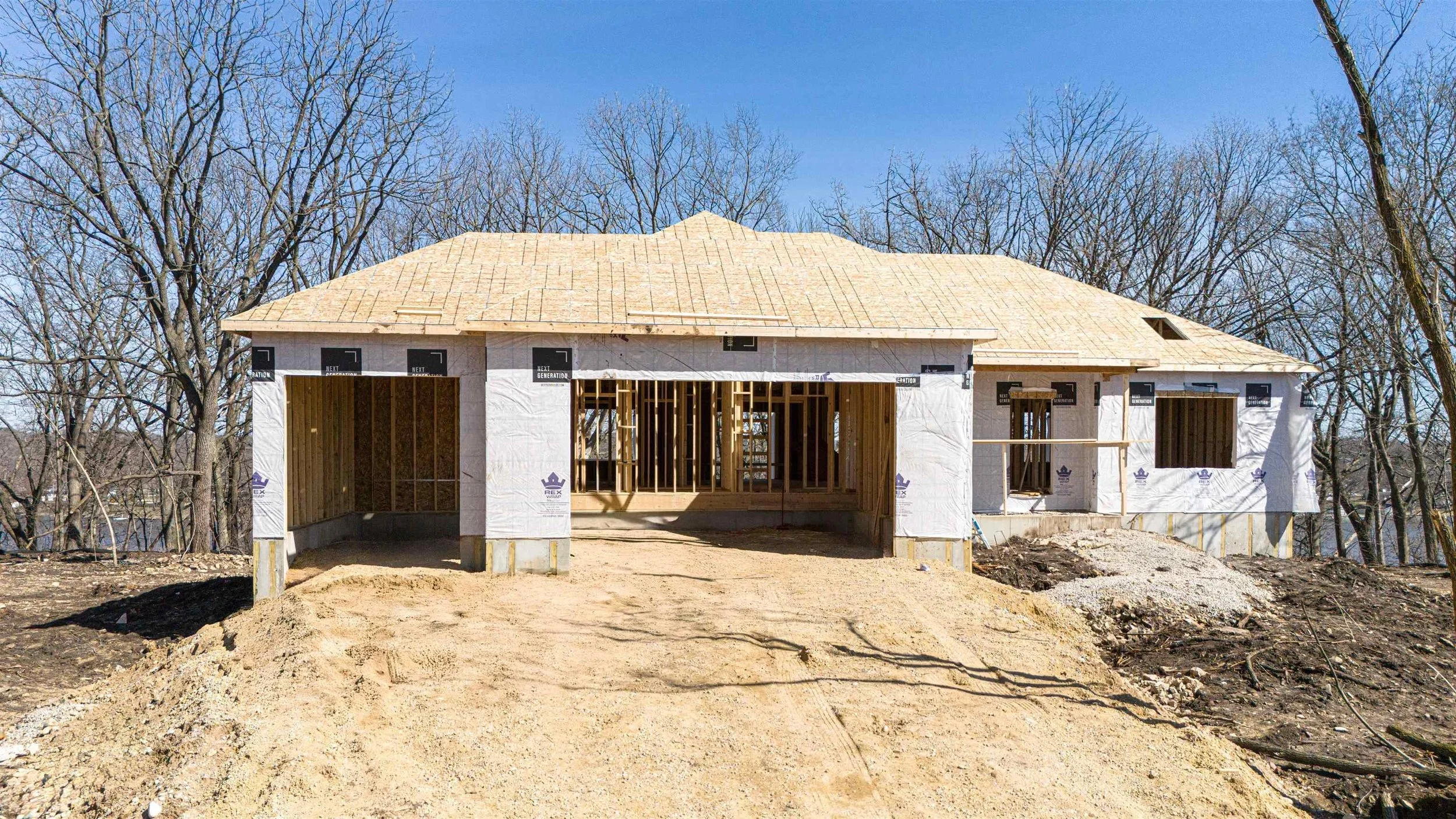 new construction home for sale on Rock River Beloit WI