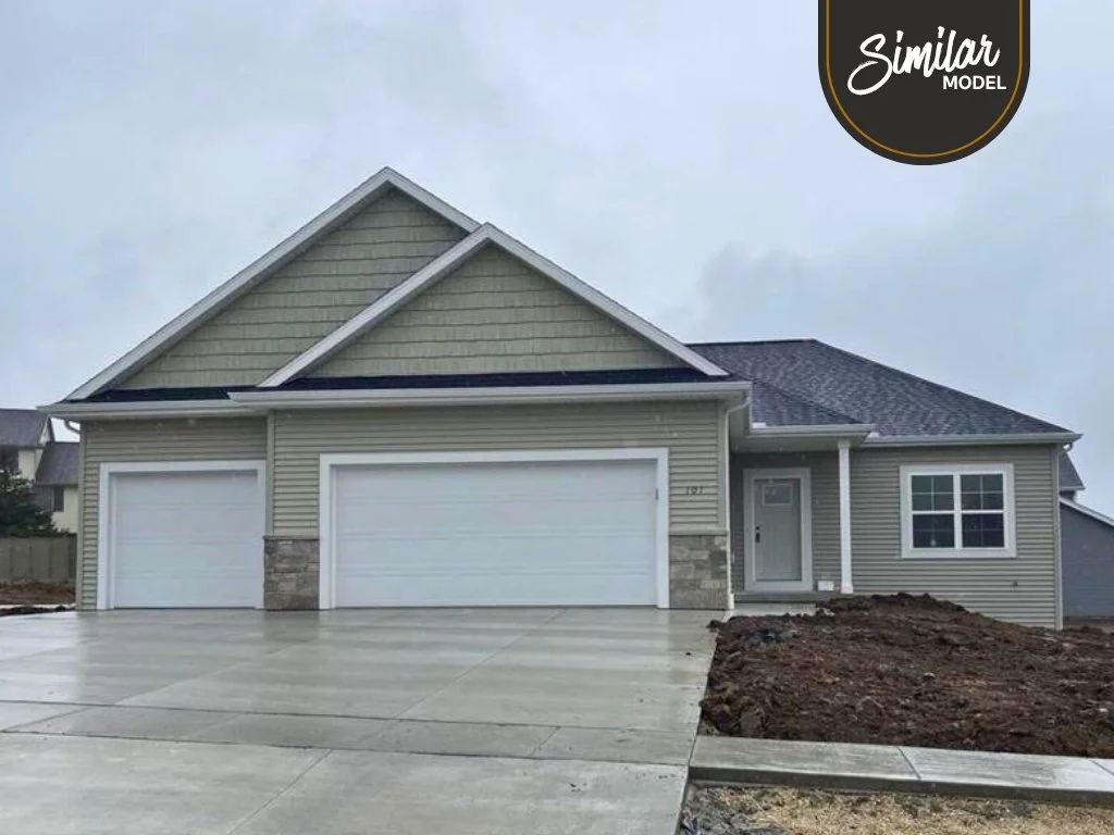 new construction home for sale Prairie Corners subdivision Beloit WI