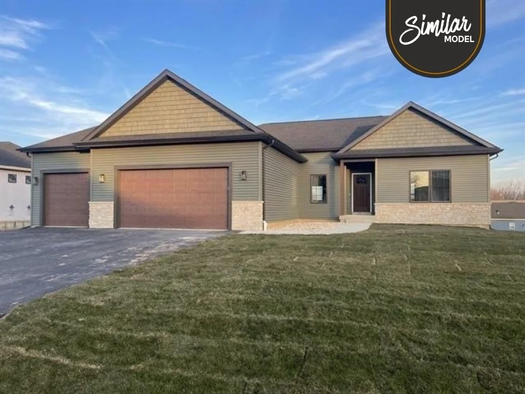 new construction home for sale The Commons at Prairie Hill subdivision South Beloit IL