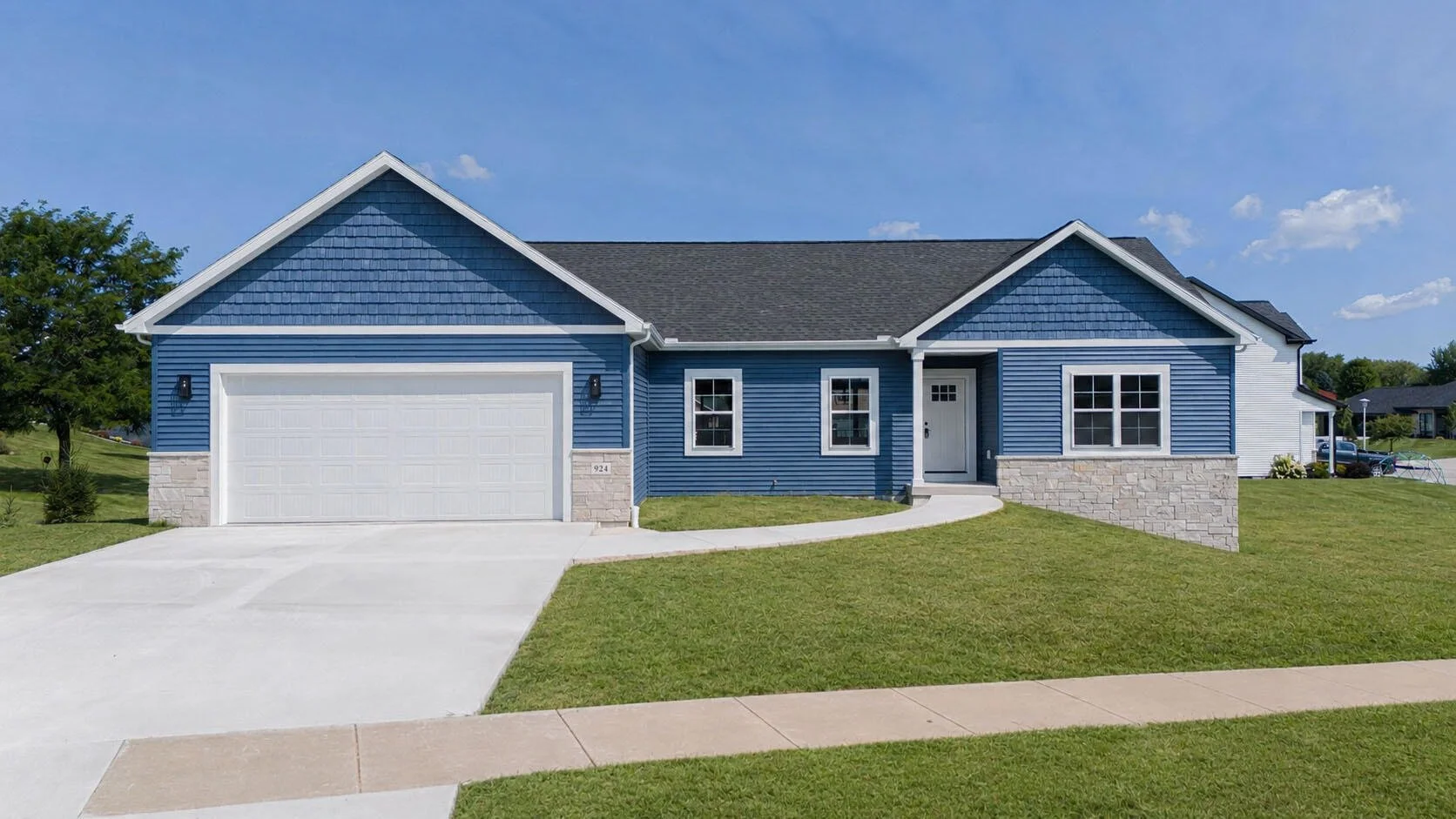new construction home for sale Pine Hills subdivision Brownsville WI