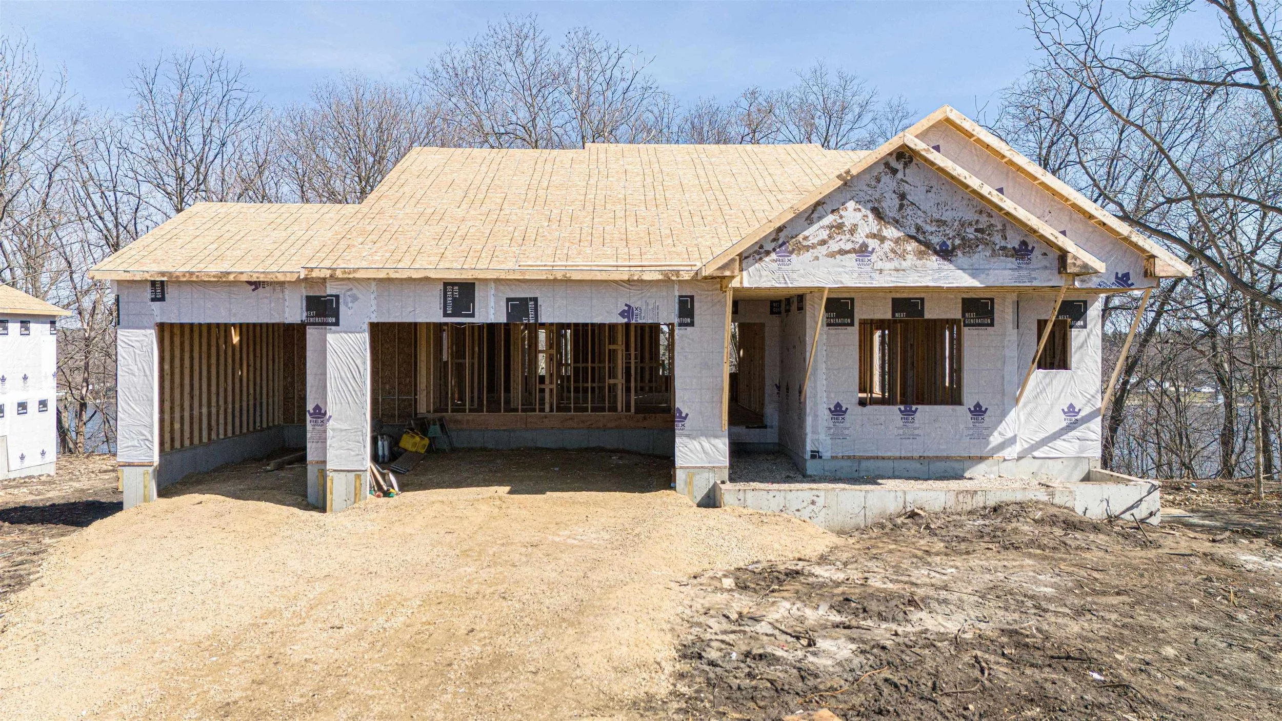 new construction home for sale on Rock River Beloit WI