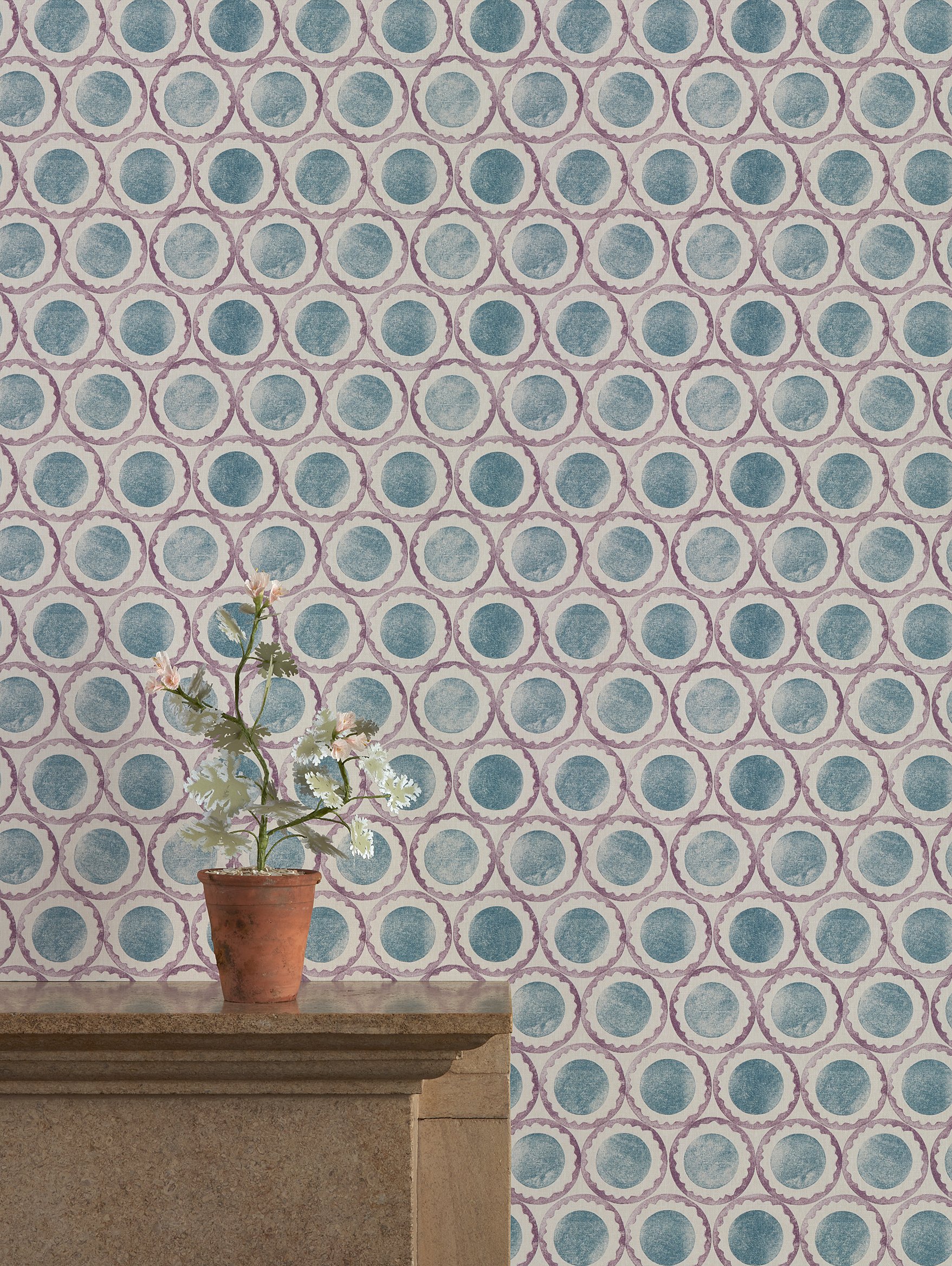 Lucy's India in Ocean Blue