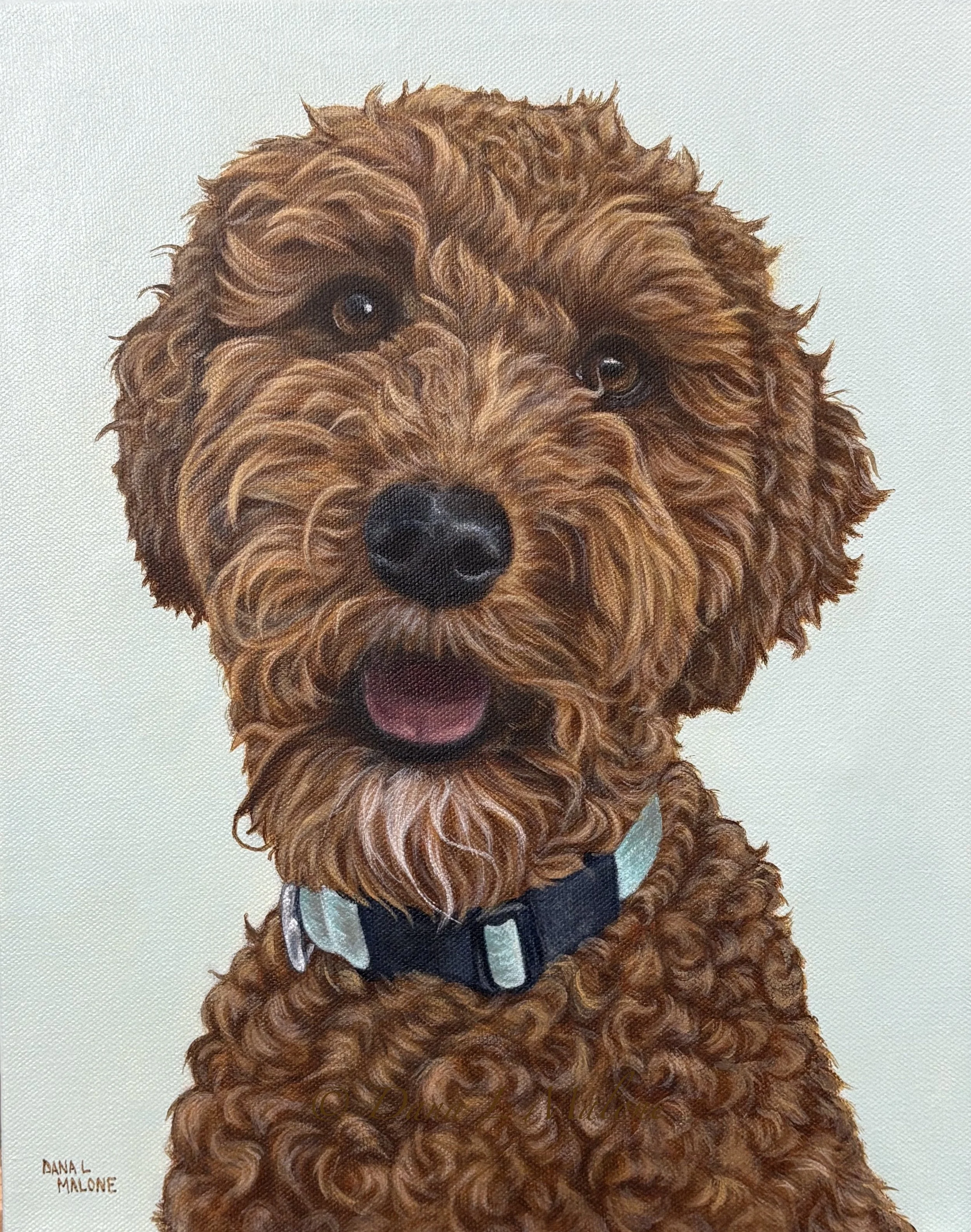 Esther - Acrylic Painting Dana Malone Art