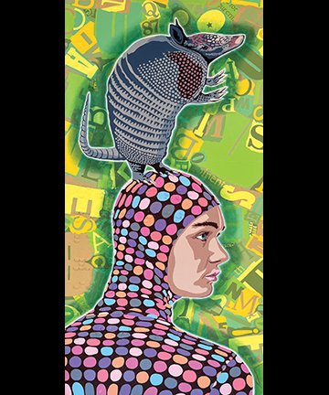 Be Yourself  24 x 48  $3,800.