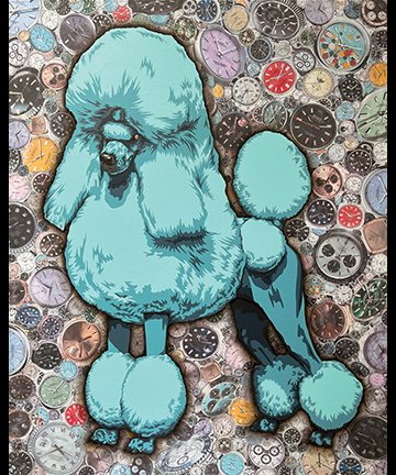 Luxe Watchdog 48 x 60  $7,700.