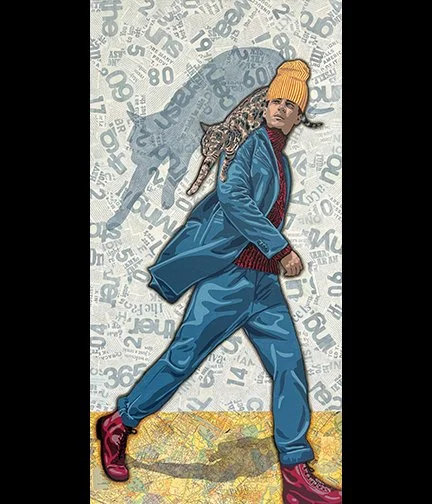 Curiosity Leads the Way 24 x 48  $3,200.