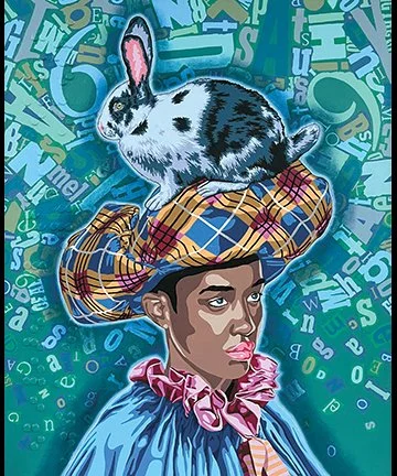 Hare Peace  24 x 30  $2,400.