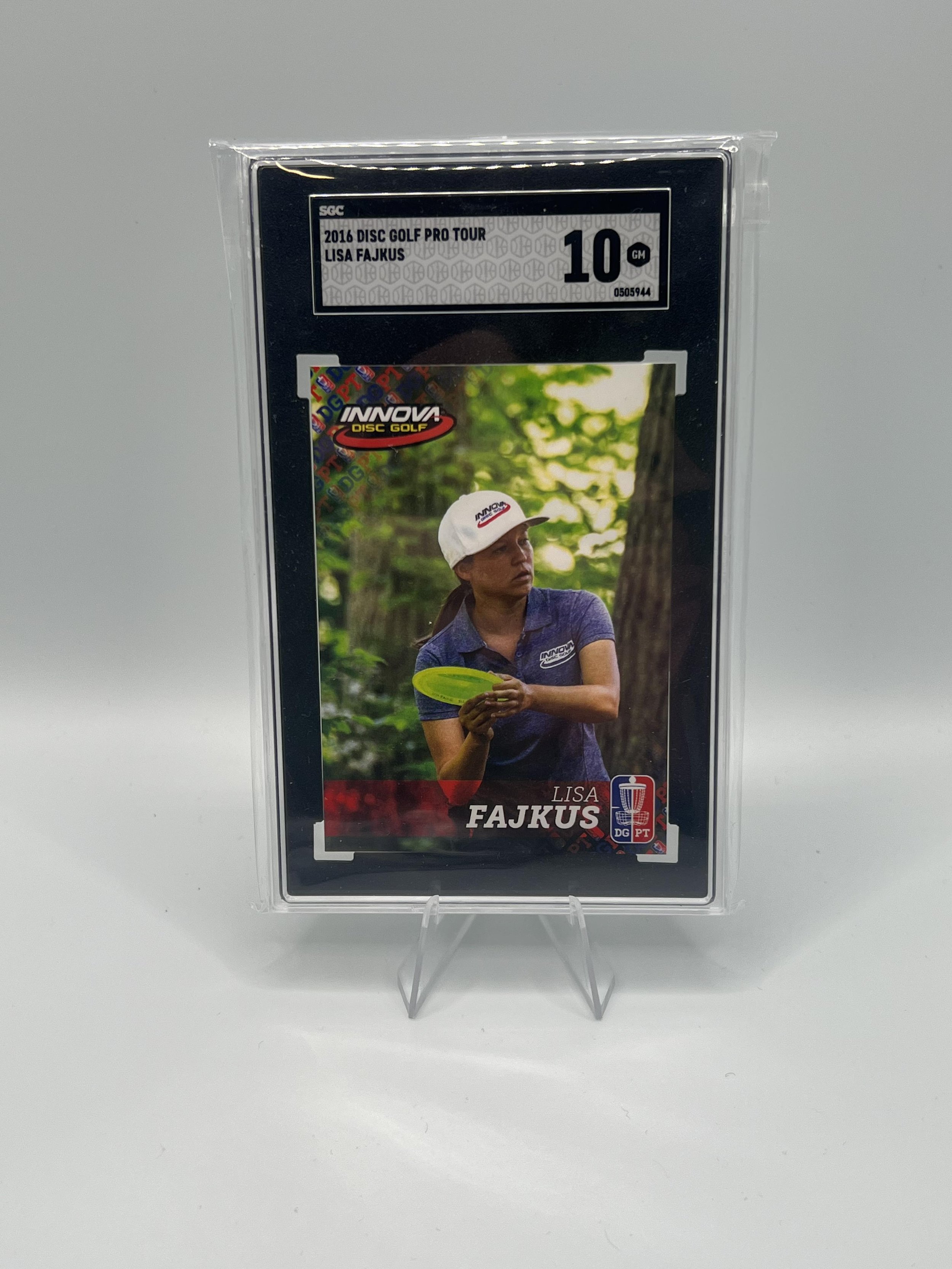 2019 Lisa Fajkus and Reid Frescura Disc Pro Tour Award Golden Putter ...