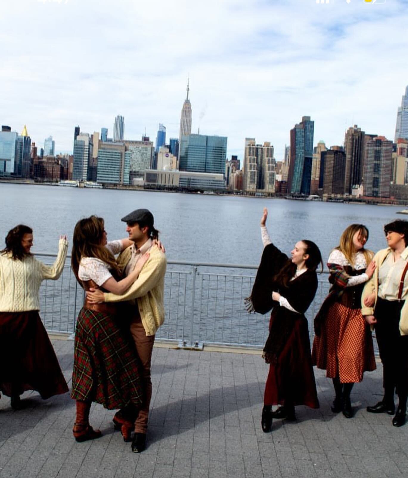 Waving to NYC (Manhattan) from our home in NYC (Brooklyn). Want to join the fun? Don&rsquo;t miss our casting call next month- link in bio for more info and to register!