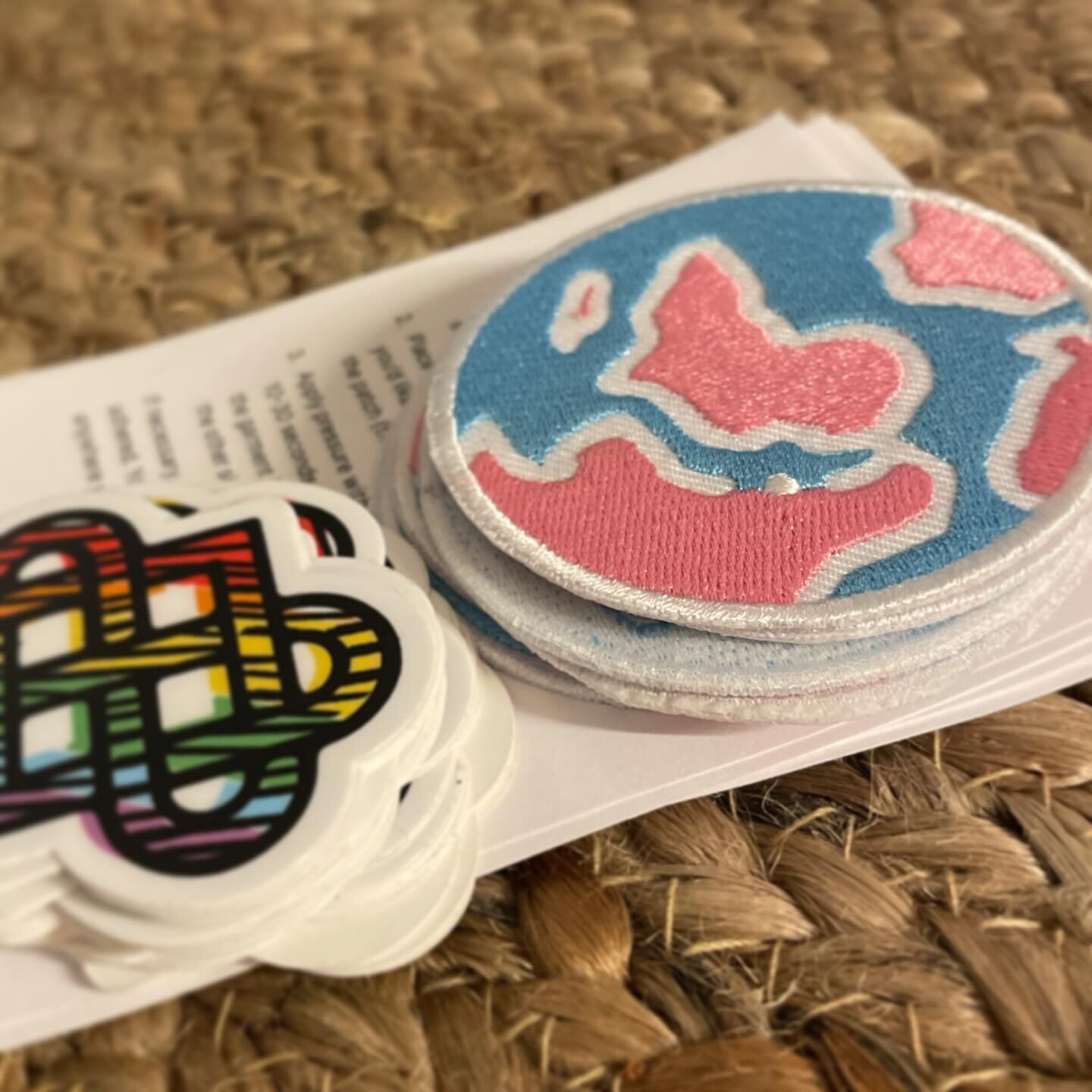 Globes are in the mail! Thank you to everyone who supported our fundraiser for Trans Lifeline - your support contributed over $1200 to this incredible organization. 
.
Didn&rsquo;t grab a patch? We still have a few left - place your order online at b